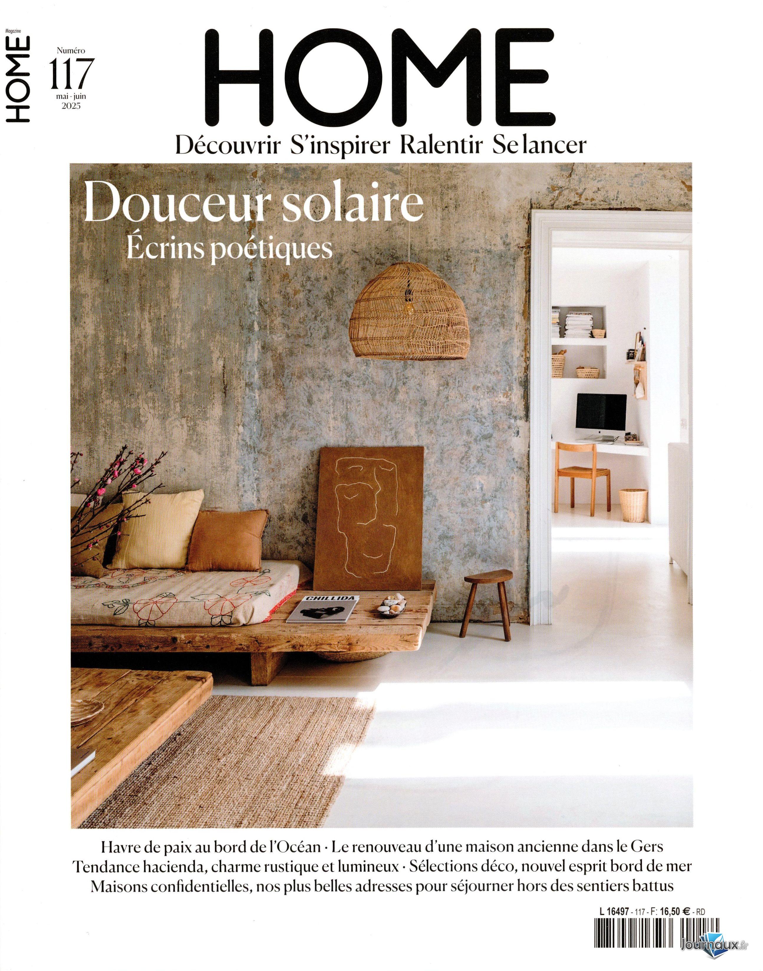 Pack Home Magazine + 2 Anciens numéros  n° 117 2025-05-02