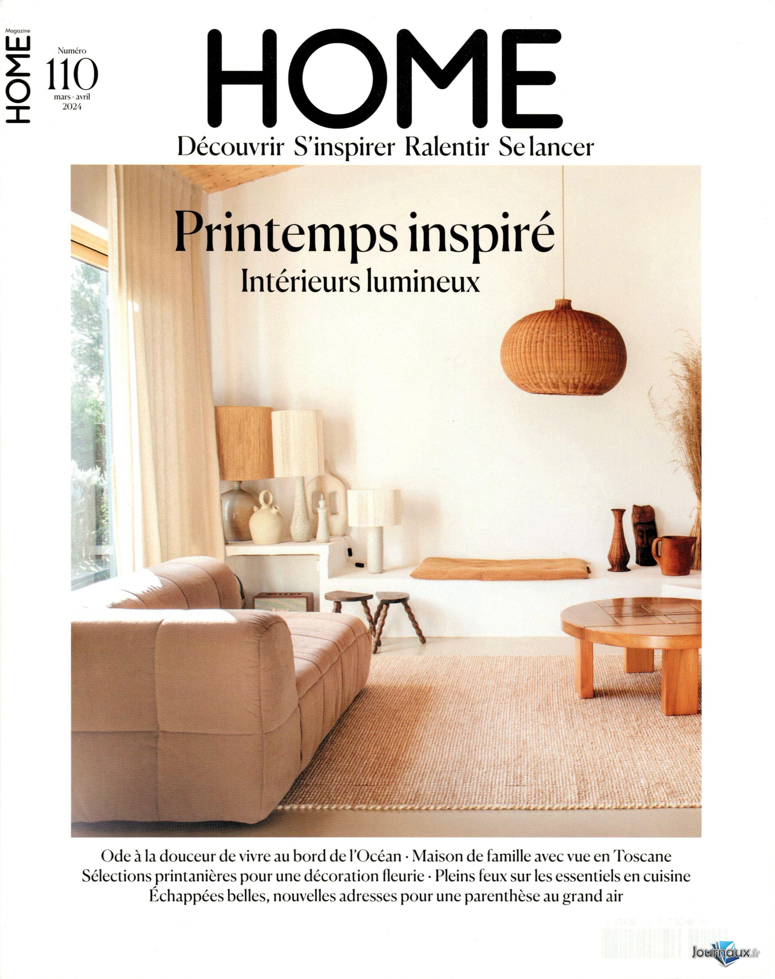 Pack Home Magazine + 2 Anciens numéros  n° 119 2025-08-29