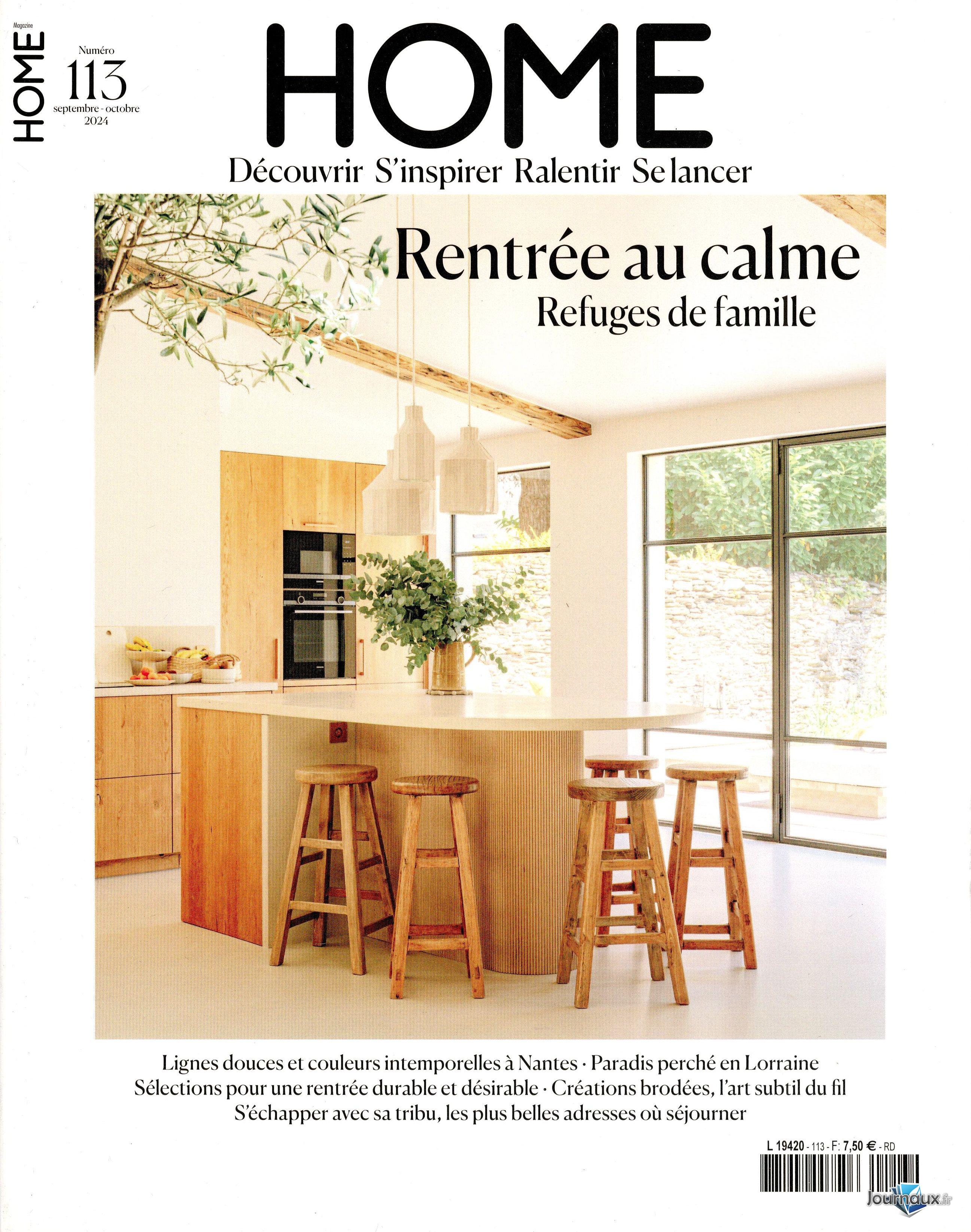 Pack Home Magazine + 2 Anciens numéros n° 120 2025-10-30