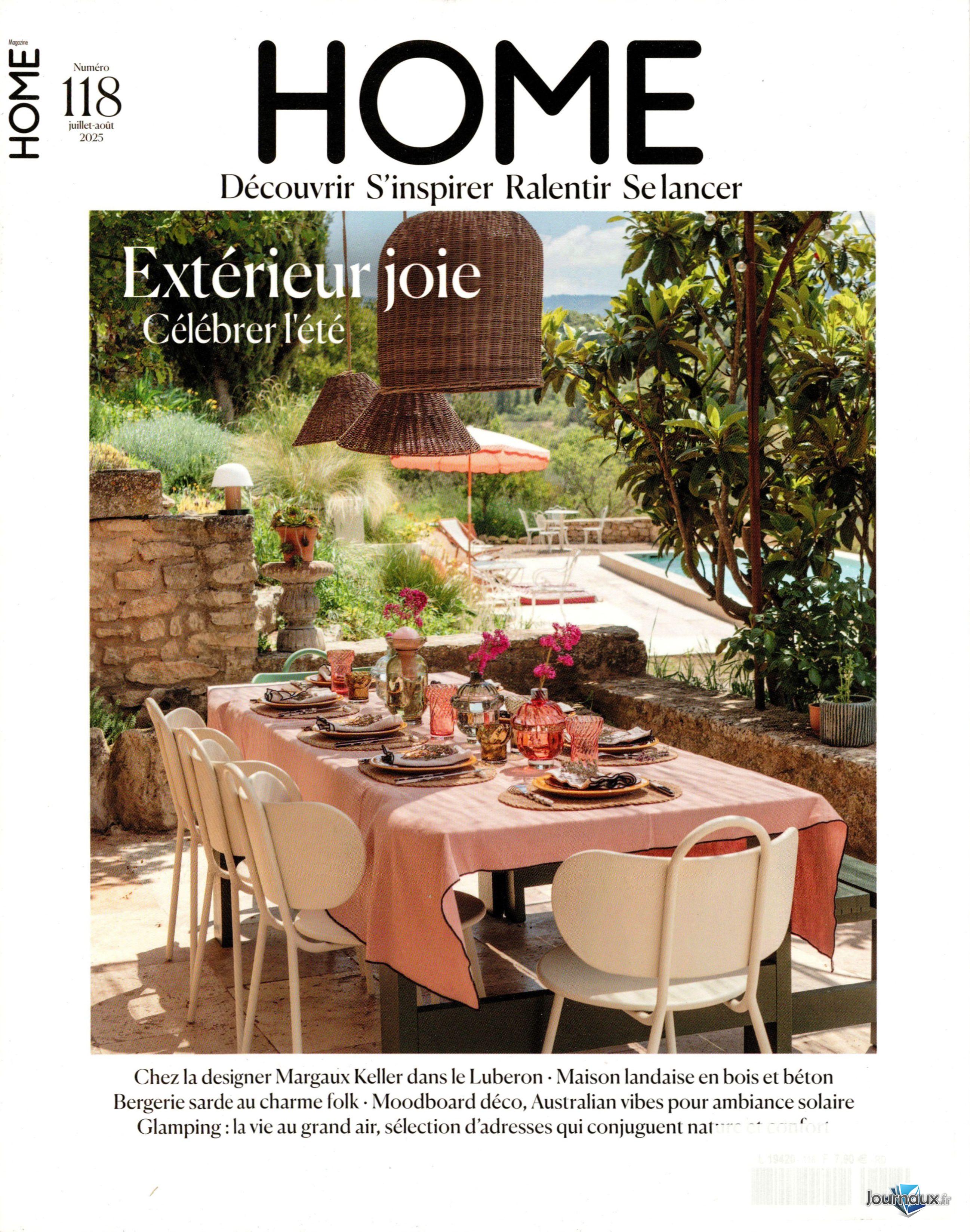 Pack Home Magazine + 2 Anciens numéros  n° 122 2026-02-26