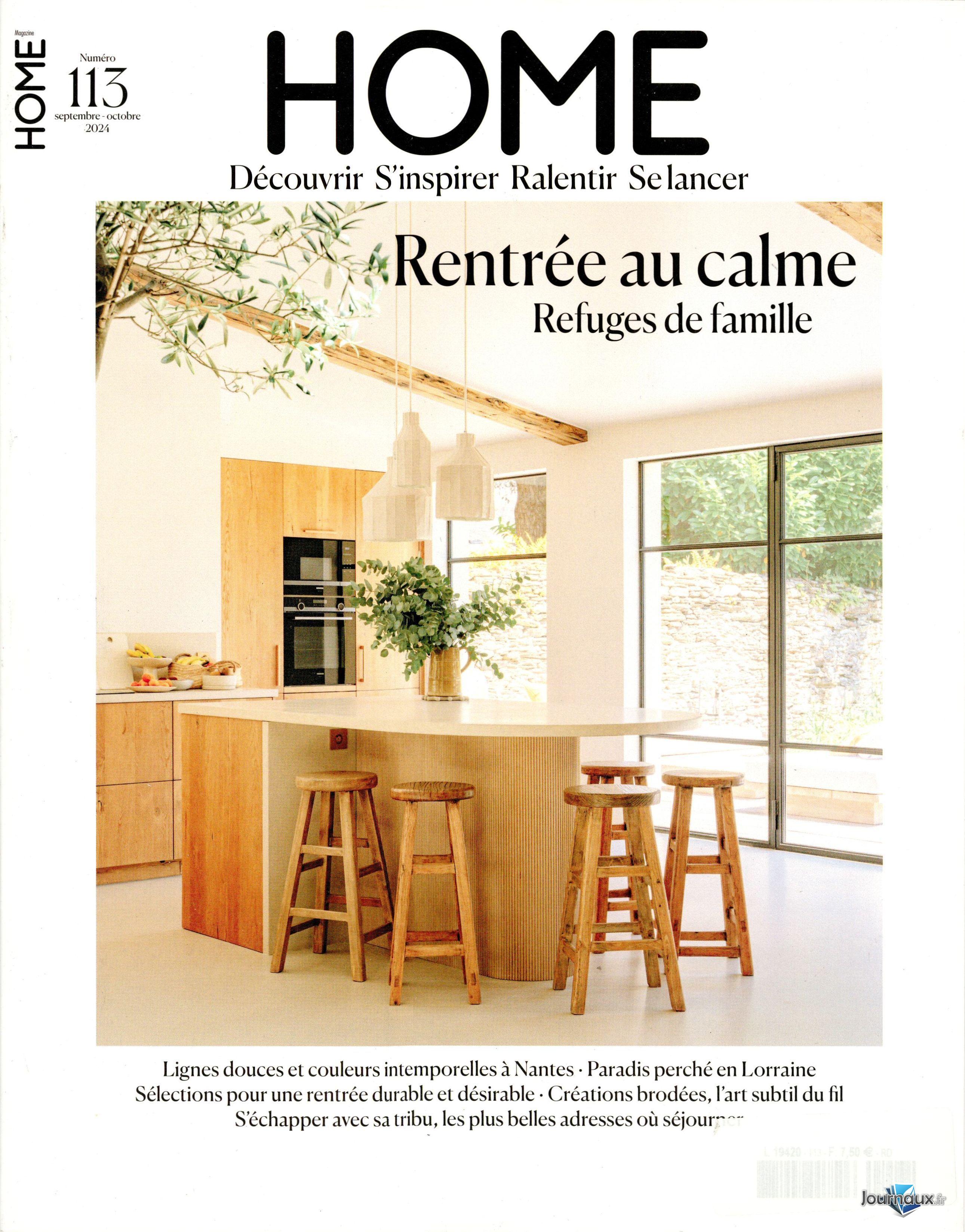 Pack Home Magazine + 2 Anciens numéros  n° 123 2026-04-22