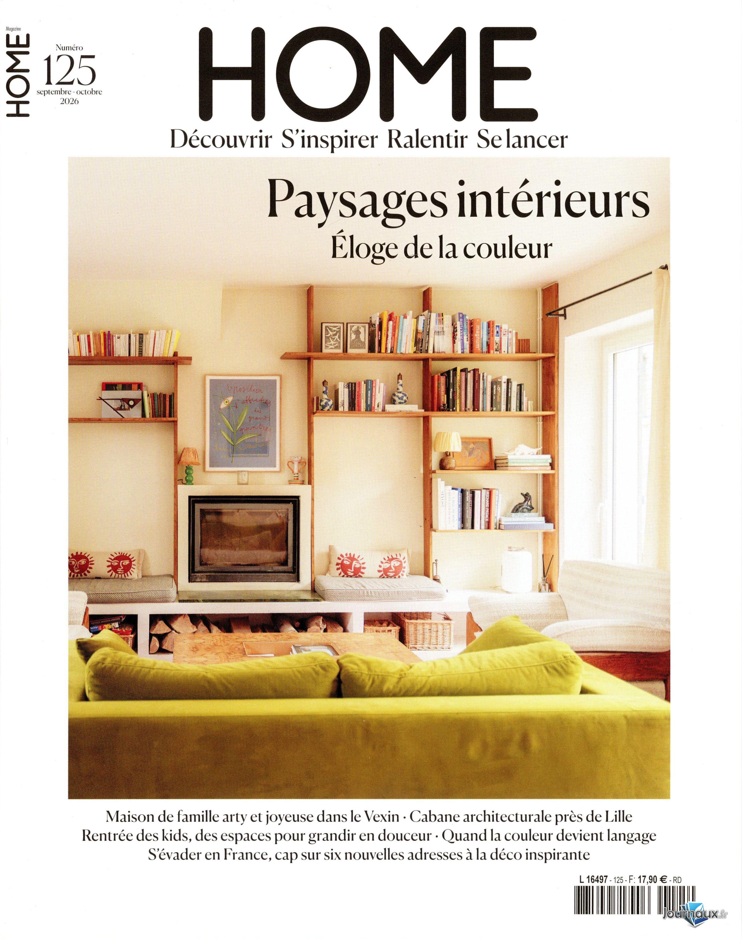 Pack Home Magazine + 2 Anciens numéros n° 125 2026-08-20