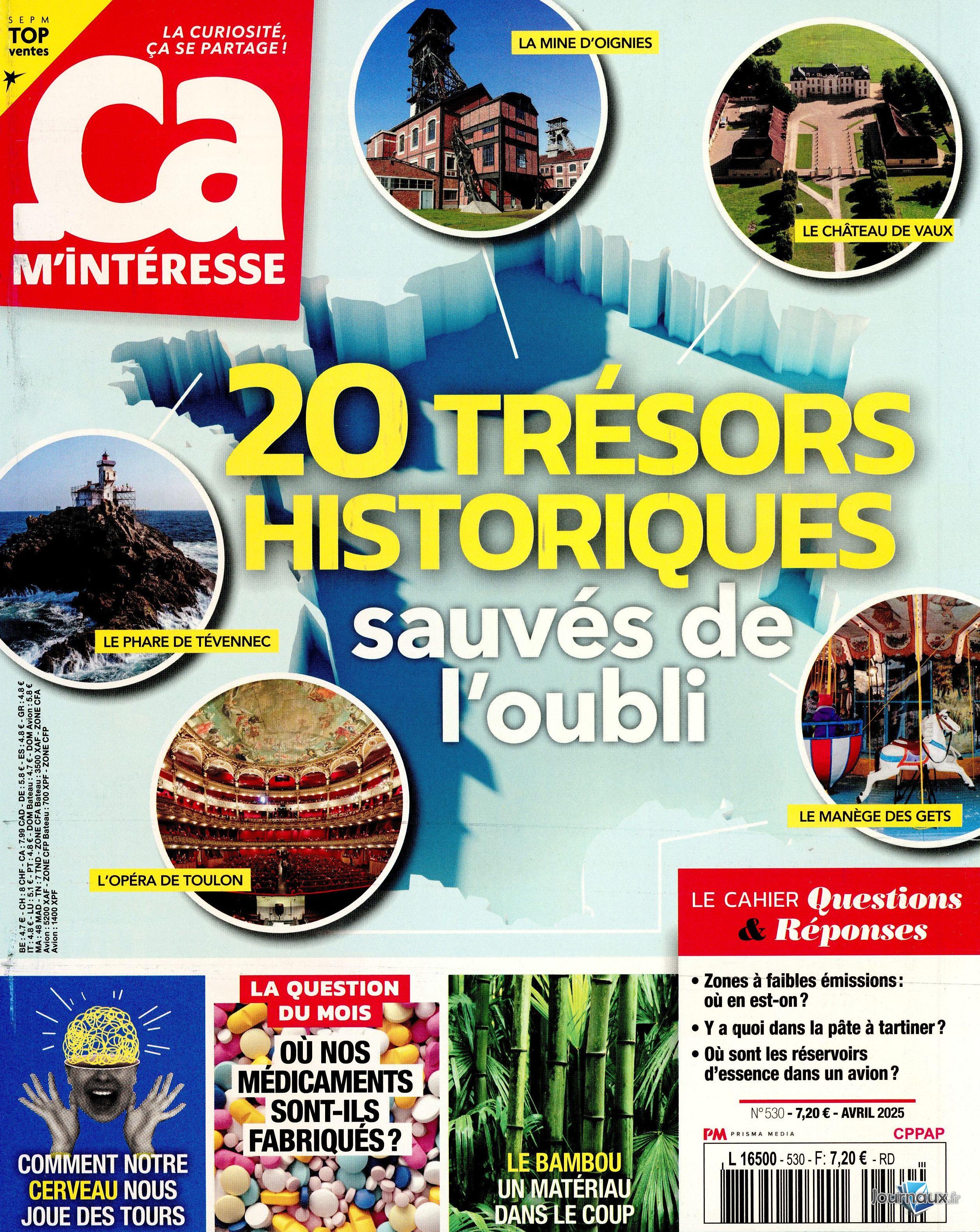 Ça M'Intéresse + Ça M'Interésse Histoire n° 530 2025-03-26