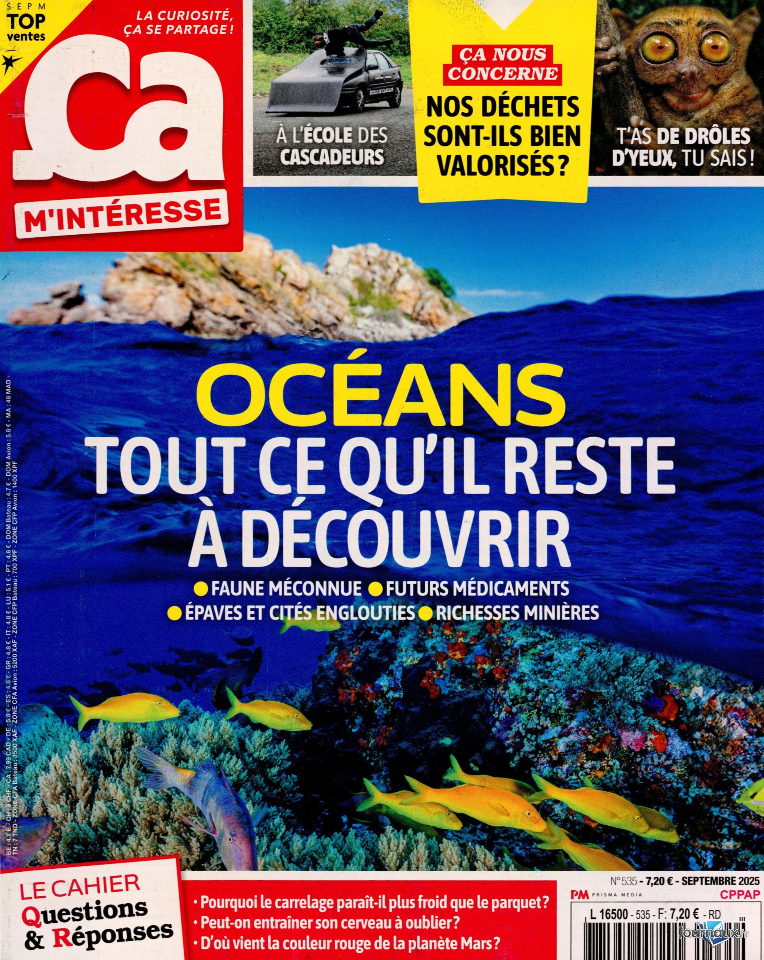 Ça M'Intéresse + Ça M'Interésse Histoire n° 535 2025-08-21