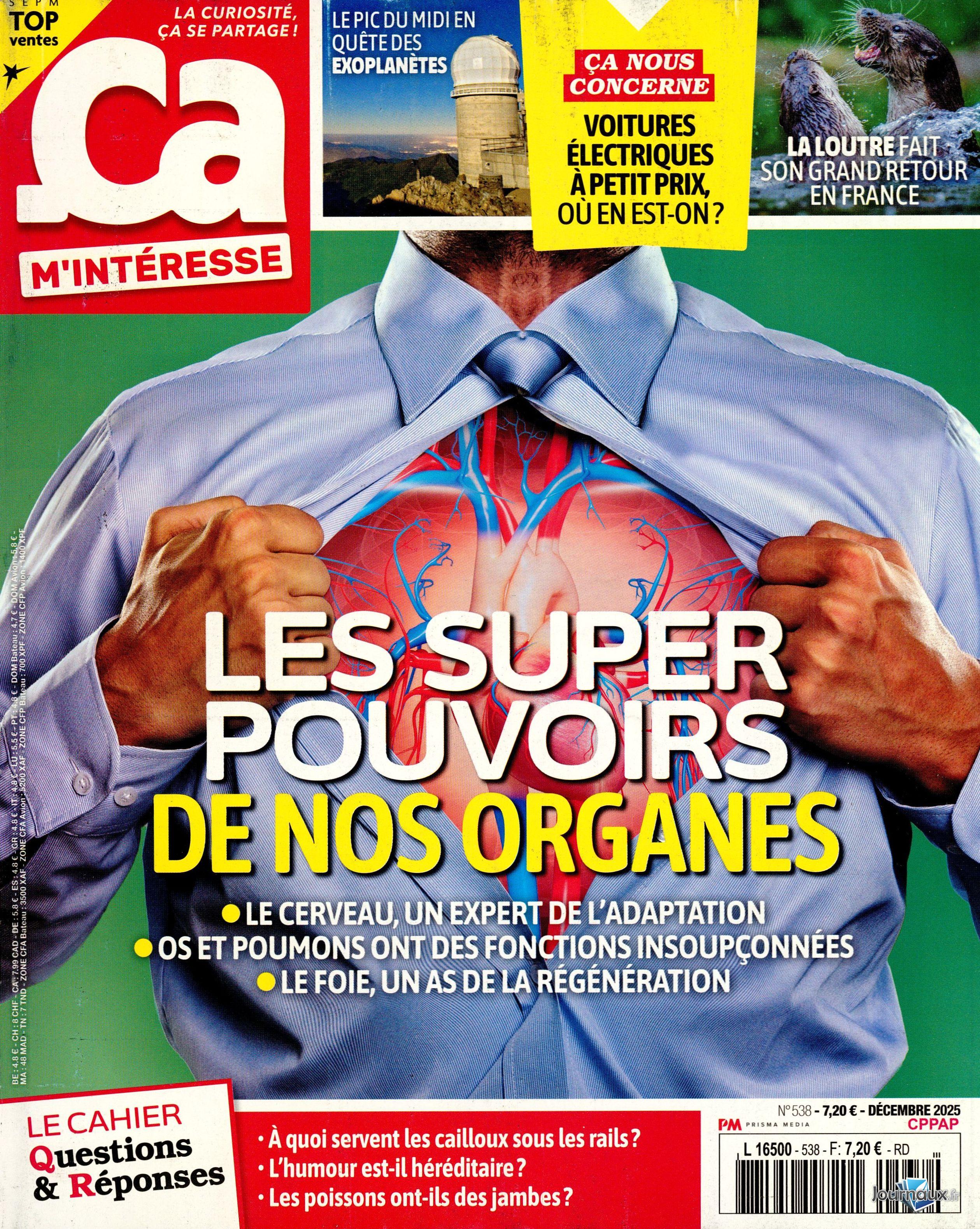 Ça M'Intéresse + Ça M'Interésse Histoire n° 538 2025-11-20