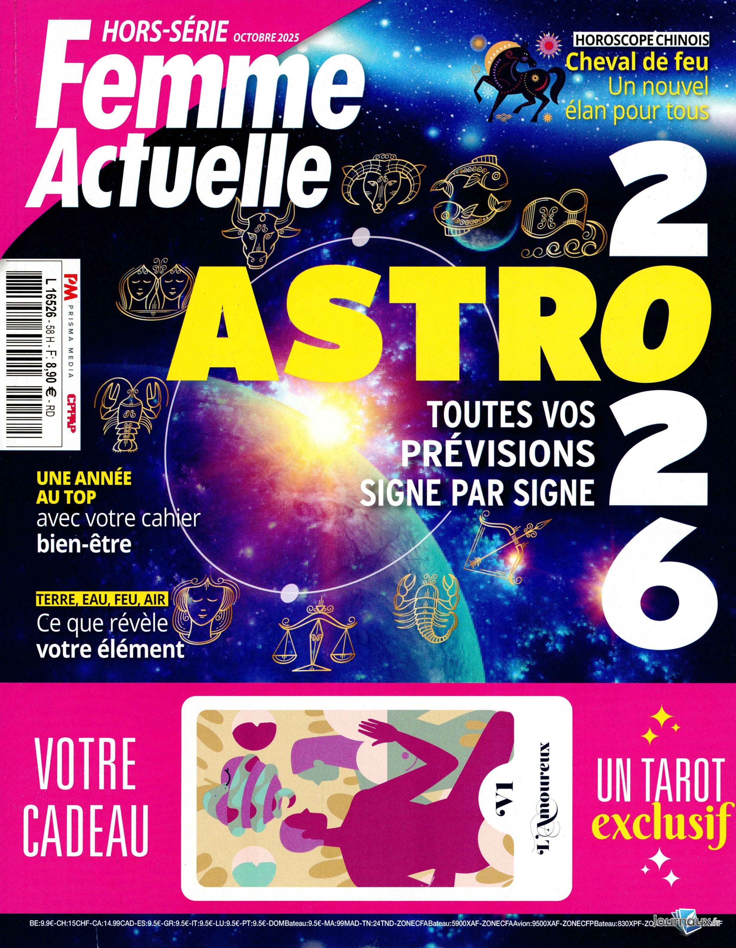 Femme Actuelle Hors-Série n° 58 2025-10-17