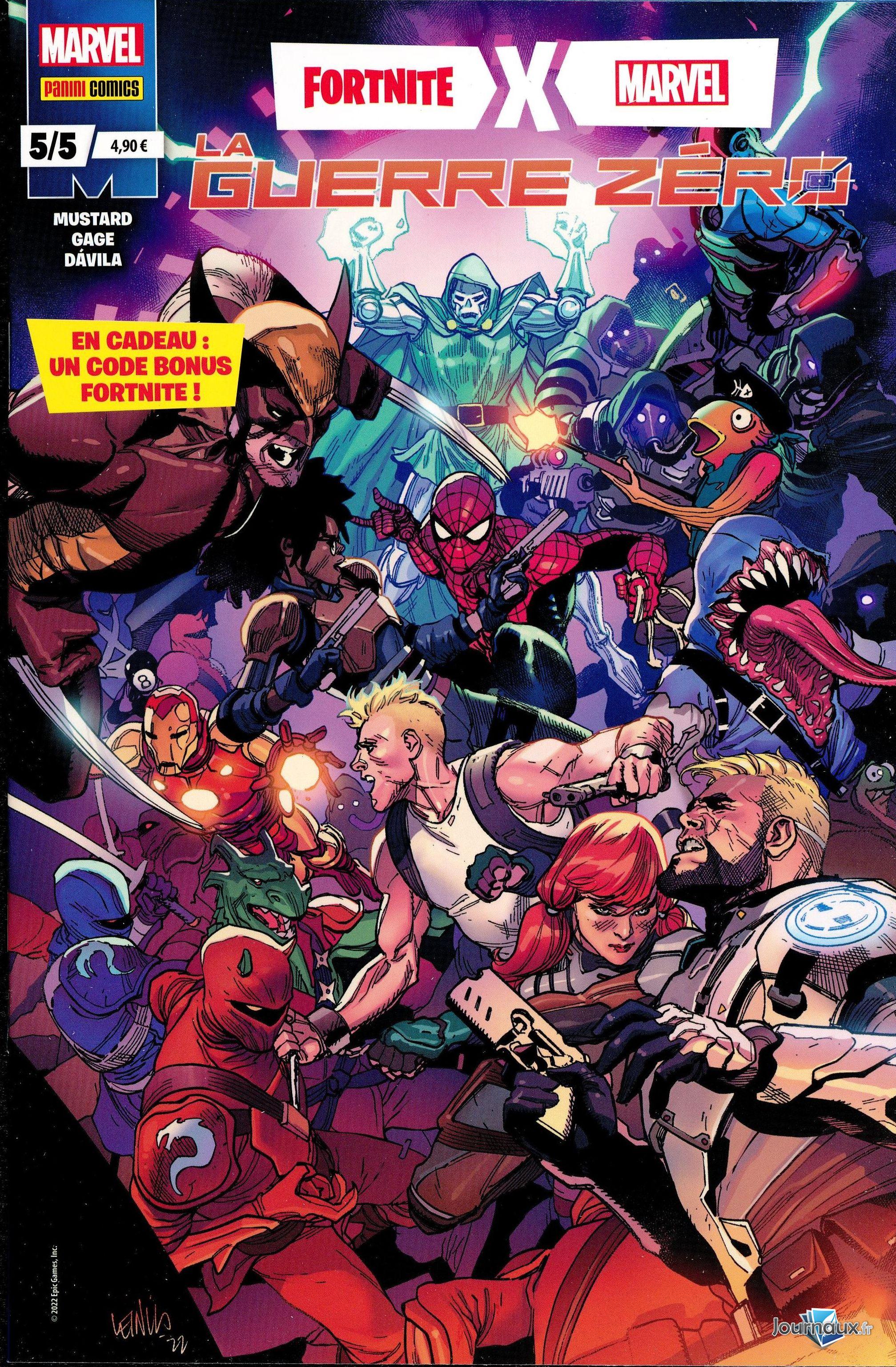 Fortnite X Marvel - La Guerre Zéro n° 5 2022-09-28