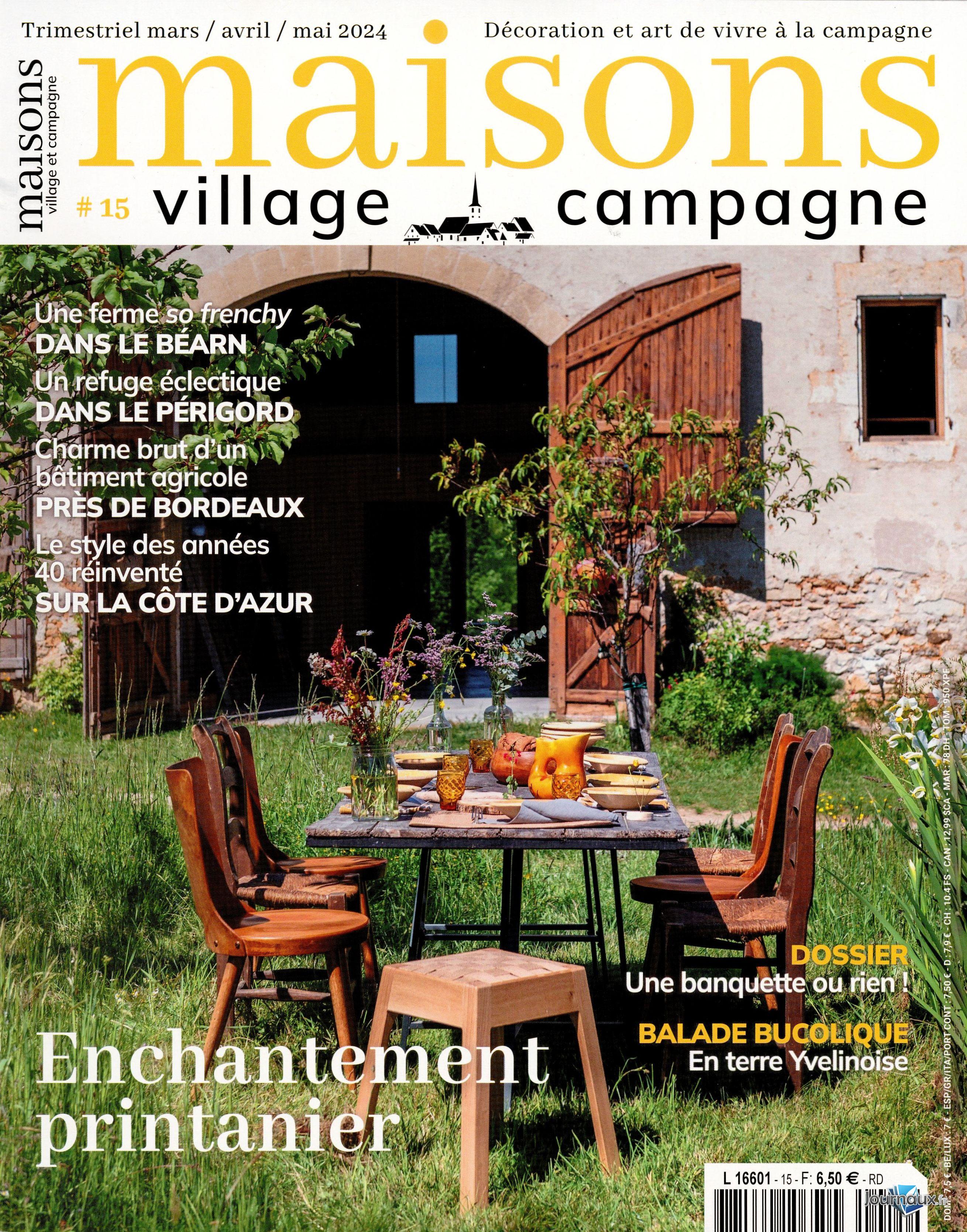 Maisons Village Campagne + 1 Magazine n° 19 2025-10-01