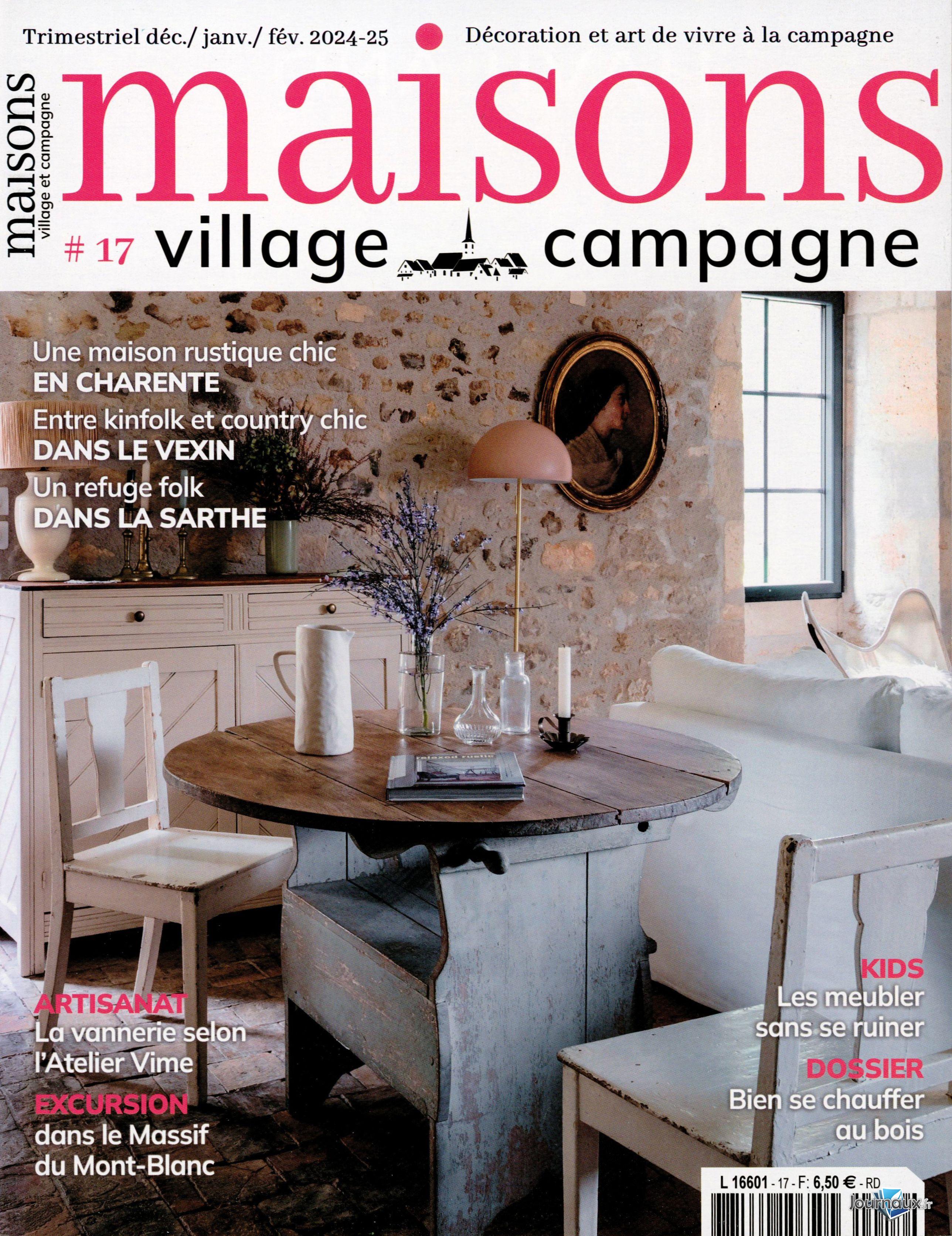 Maisons Village Campagne + 1 Magazine n° 20 2026-04-15