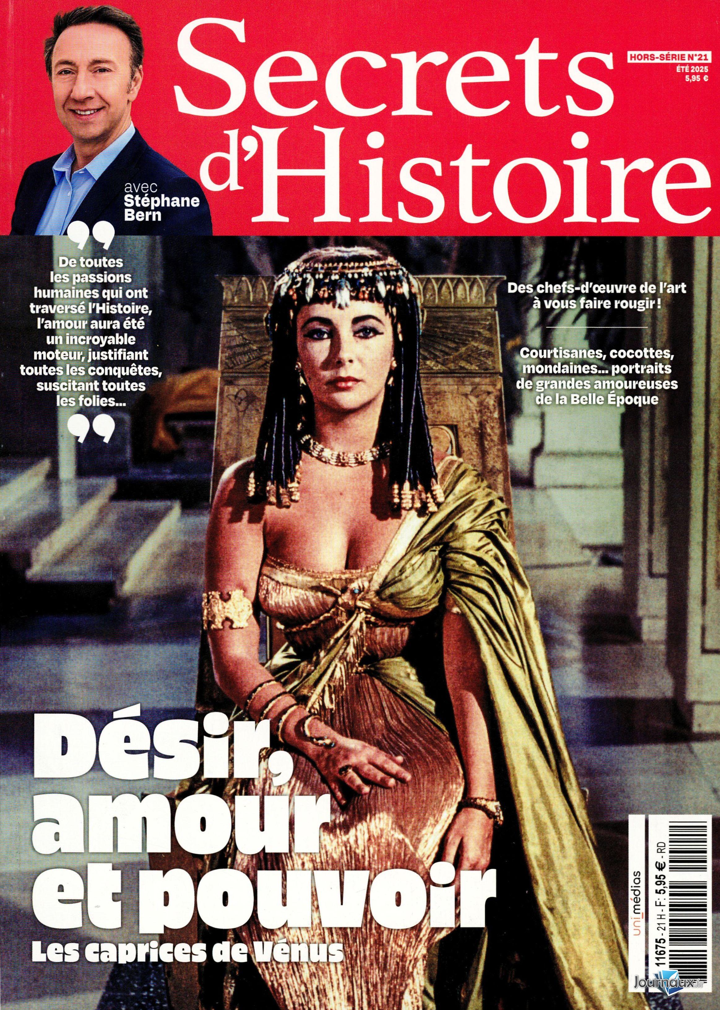 OFFRE SPECIALE Secret d'Histoire Hors-Série n° 5 2026-07-21