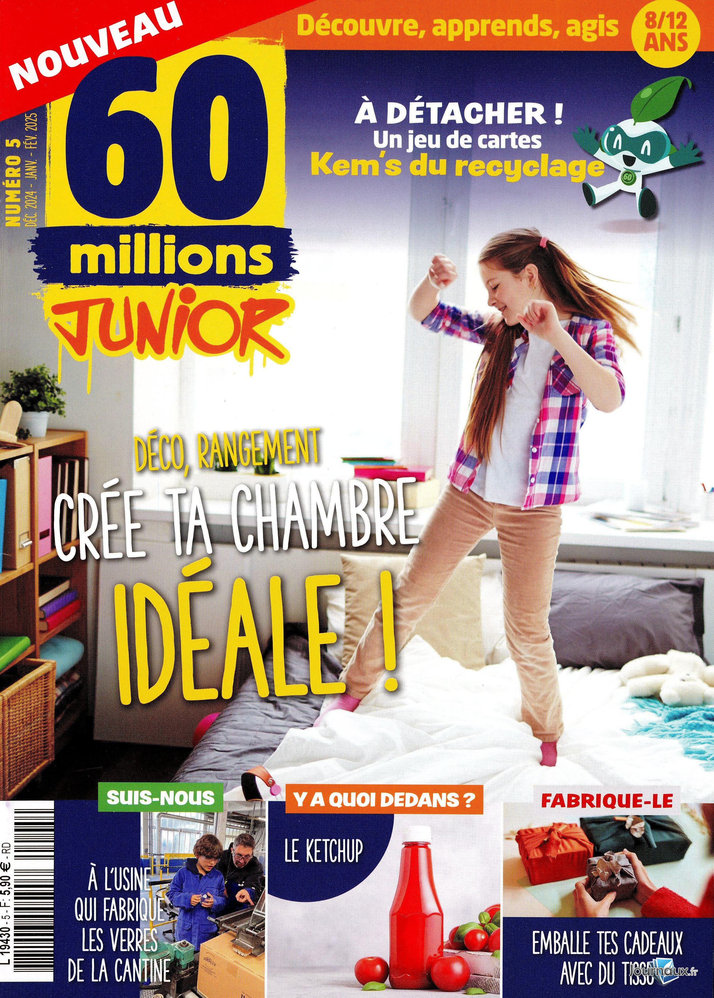 60 Millions de Consommateurs + 60 Millions Junior n° 608 2024-12-27