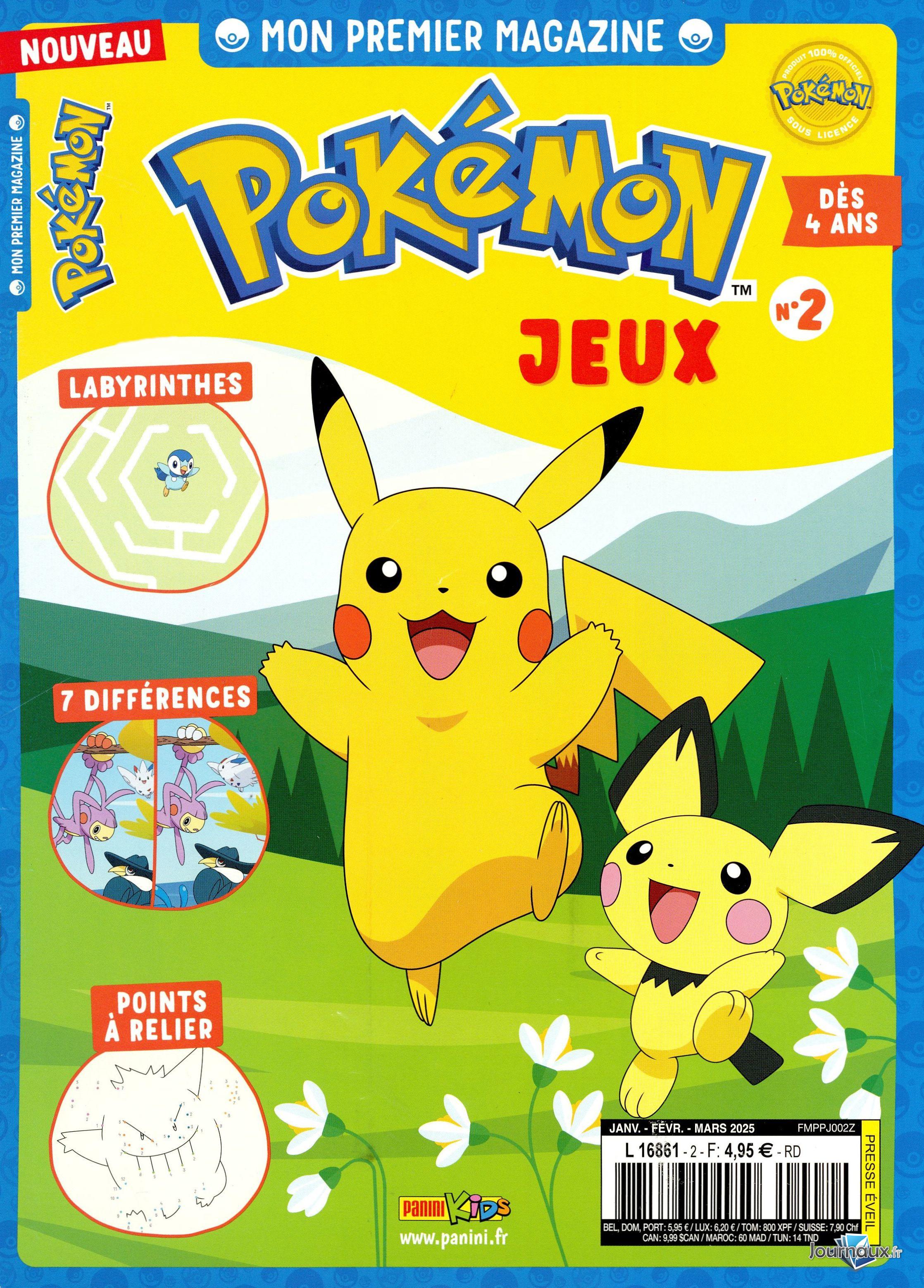 Mon Premier Magazine Pokémon Jeux n° 2 2025-01-29