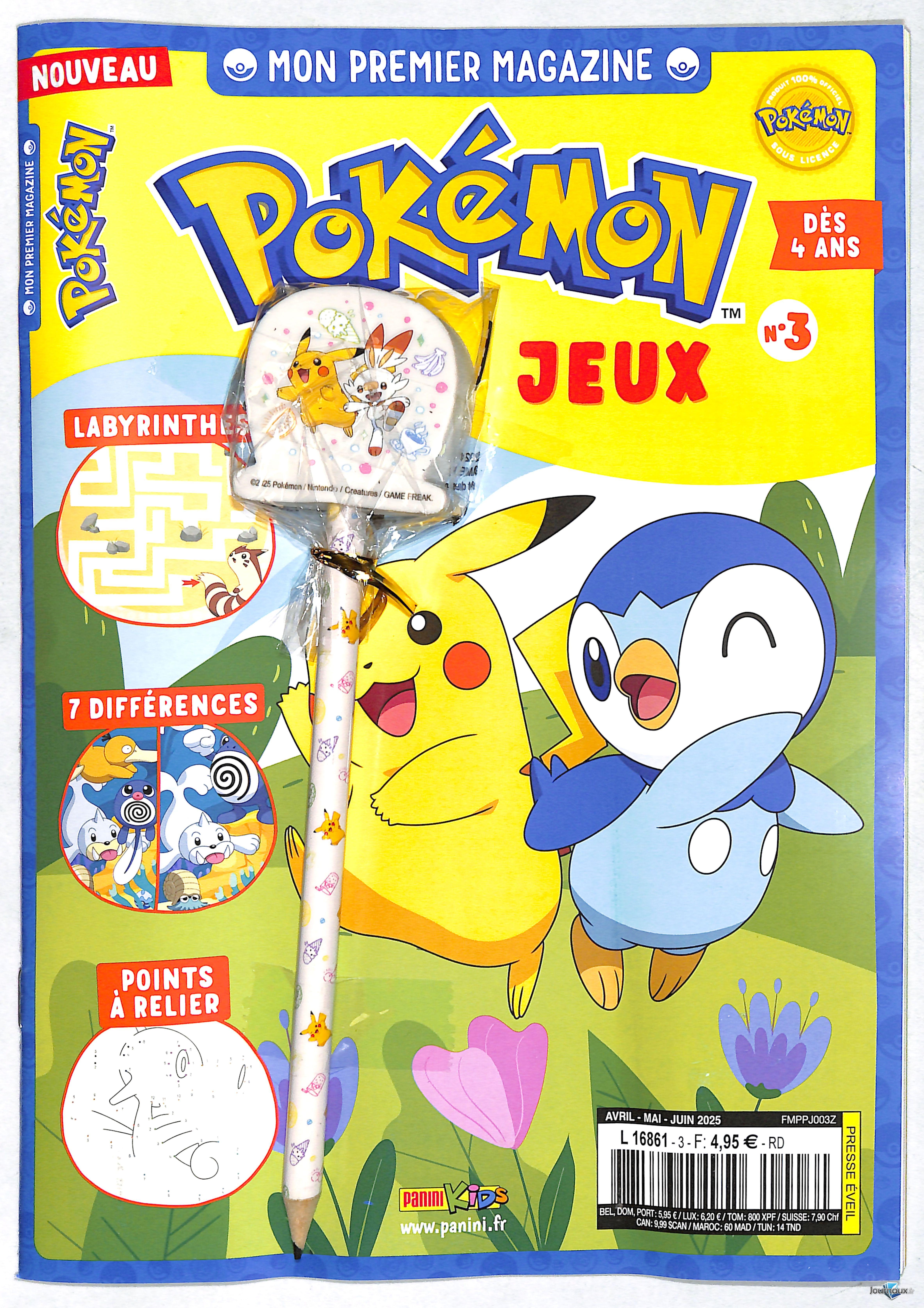 Mon Premier Magazine Pokémon Jeux n° 3 2025-04-23