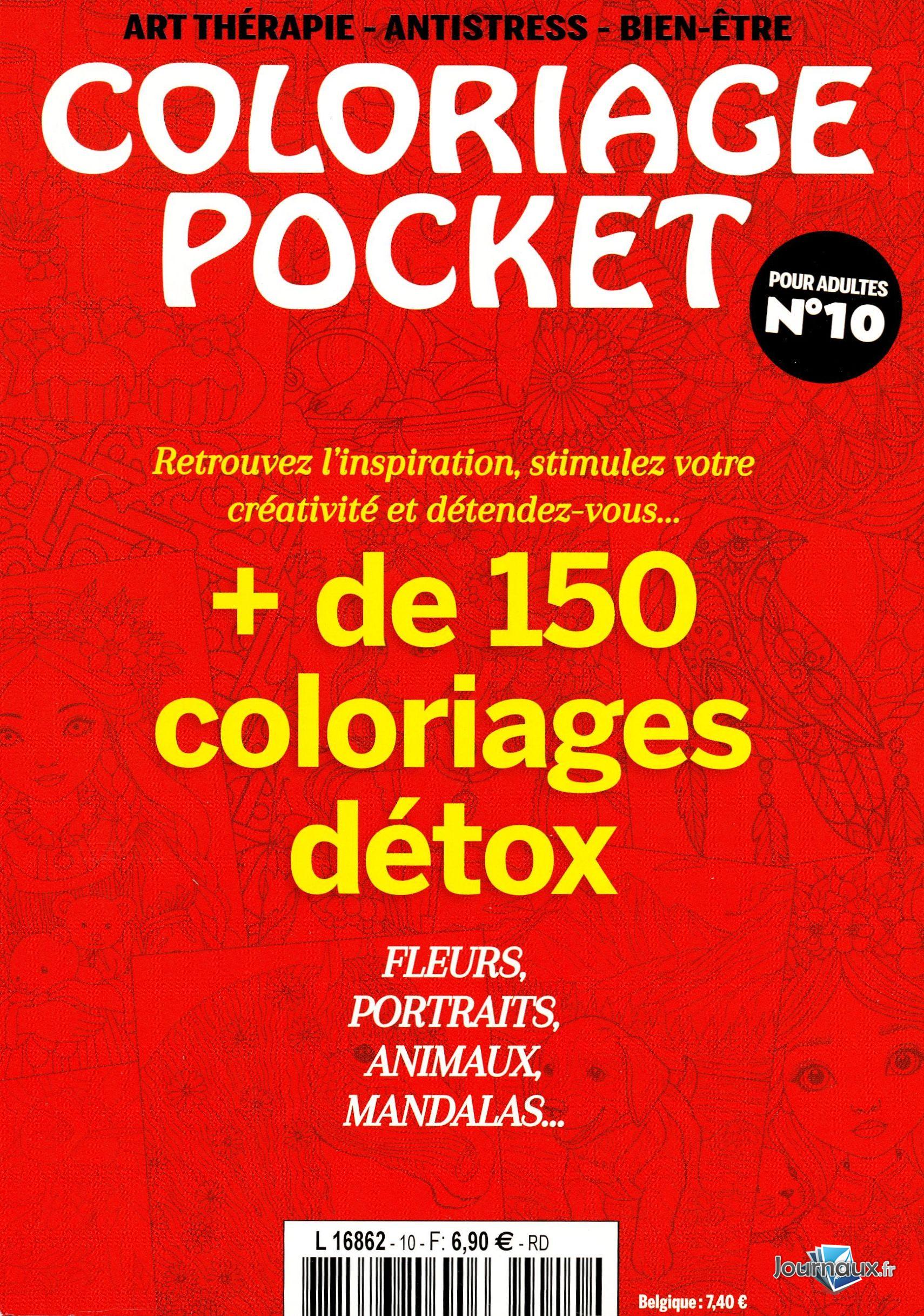 Coloriage Pocket + magazine n° 10 2025-04-16
