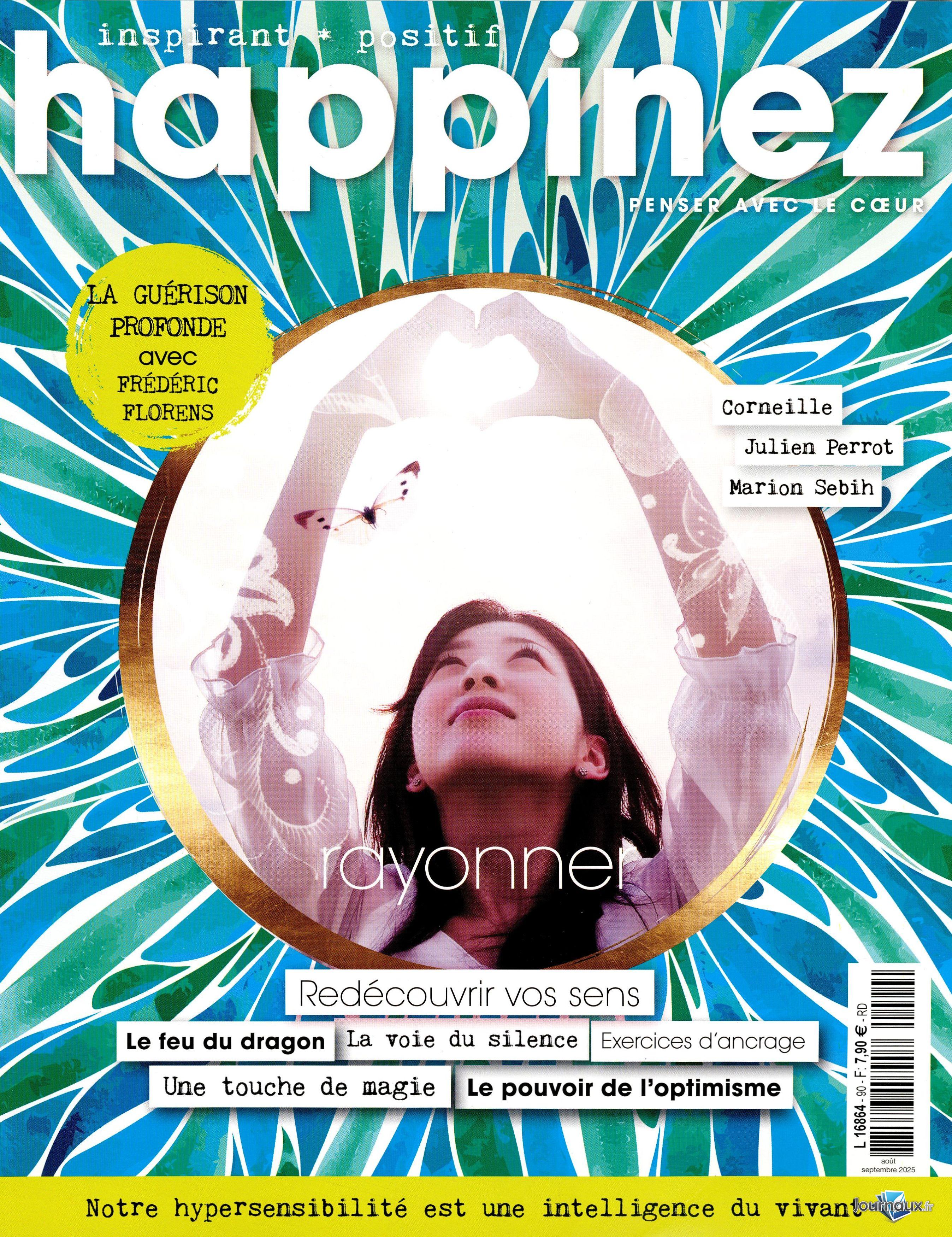 Happinez + livre n° 90 2025-08-05
