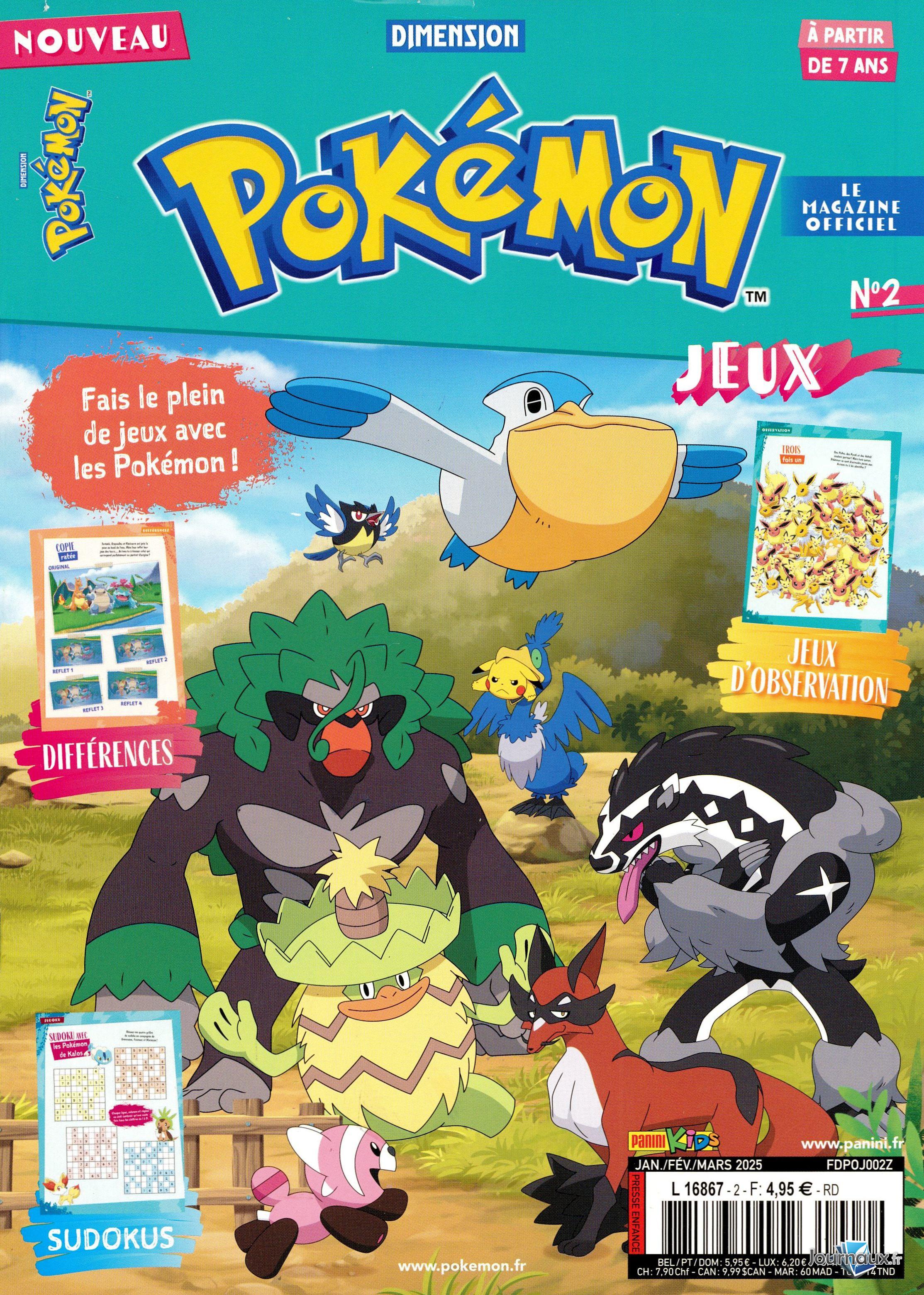 DIMENSION POKEMON JEUX n° 2 2025-01-29