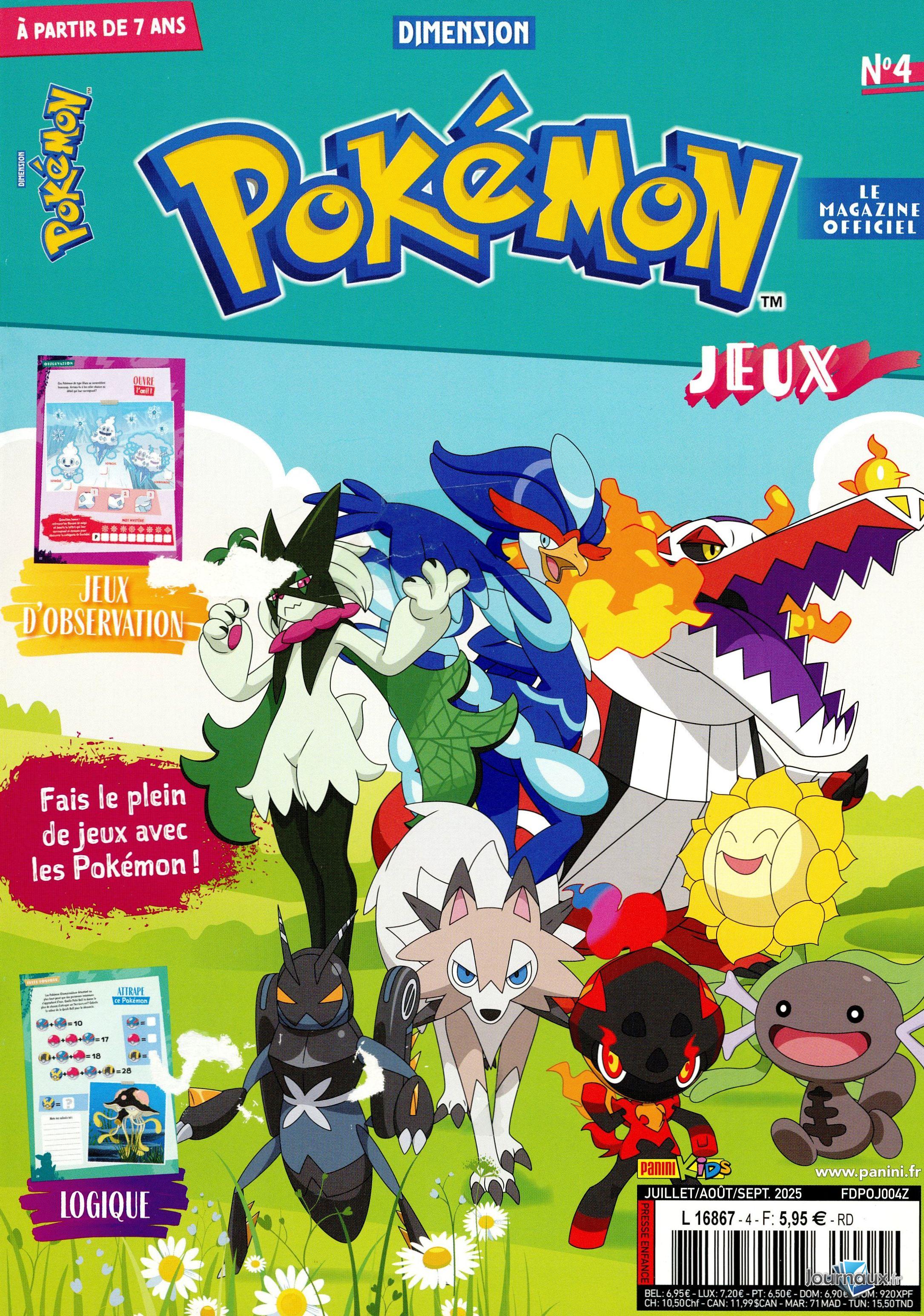 DIMENSION POKEMON JEUX n° 4 2025-12-18