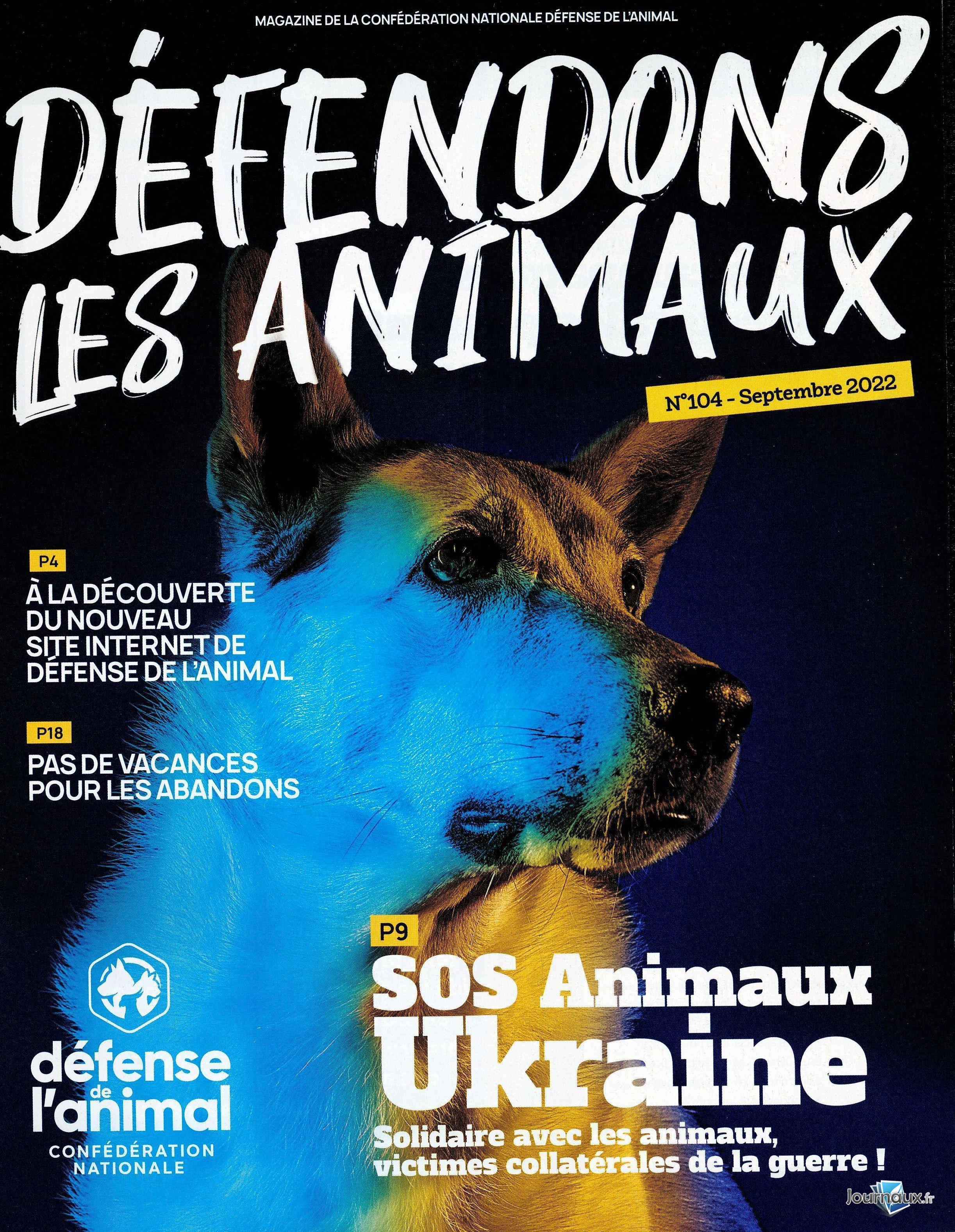 Animaux Bonheur + La Voix des Bêtes n° 33 2022-10-27