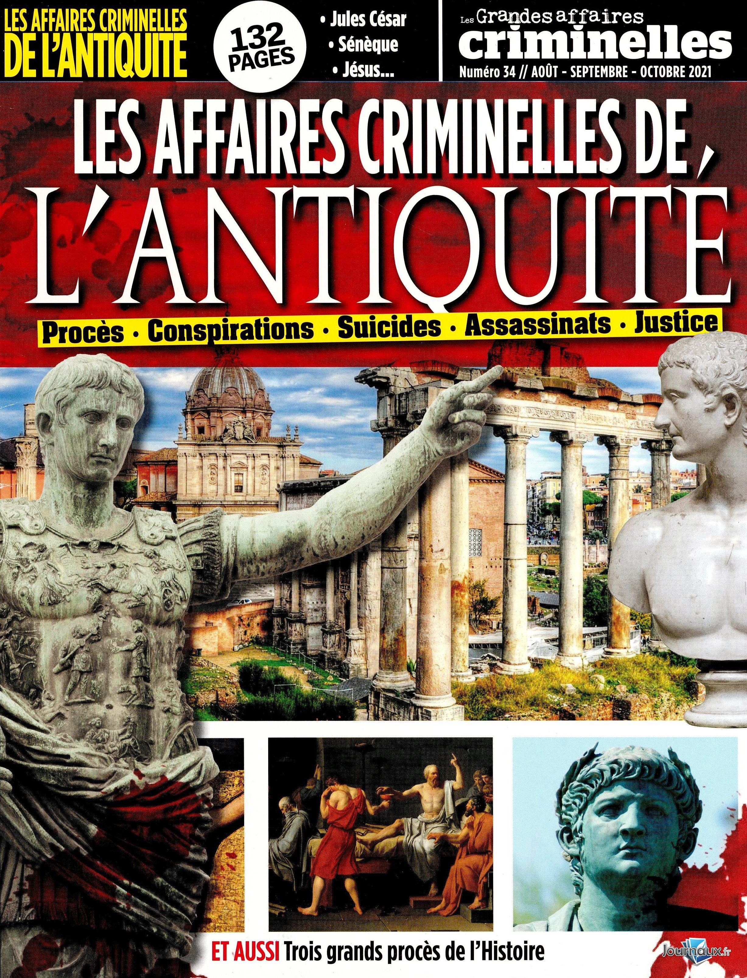 Offre Spéciale Les Grandes Affaires Criminelles n° 37 2022-10-22