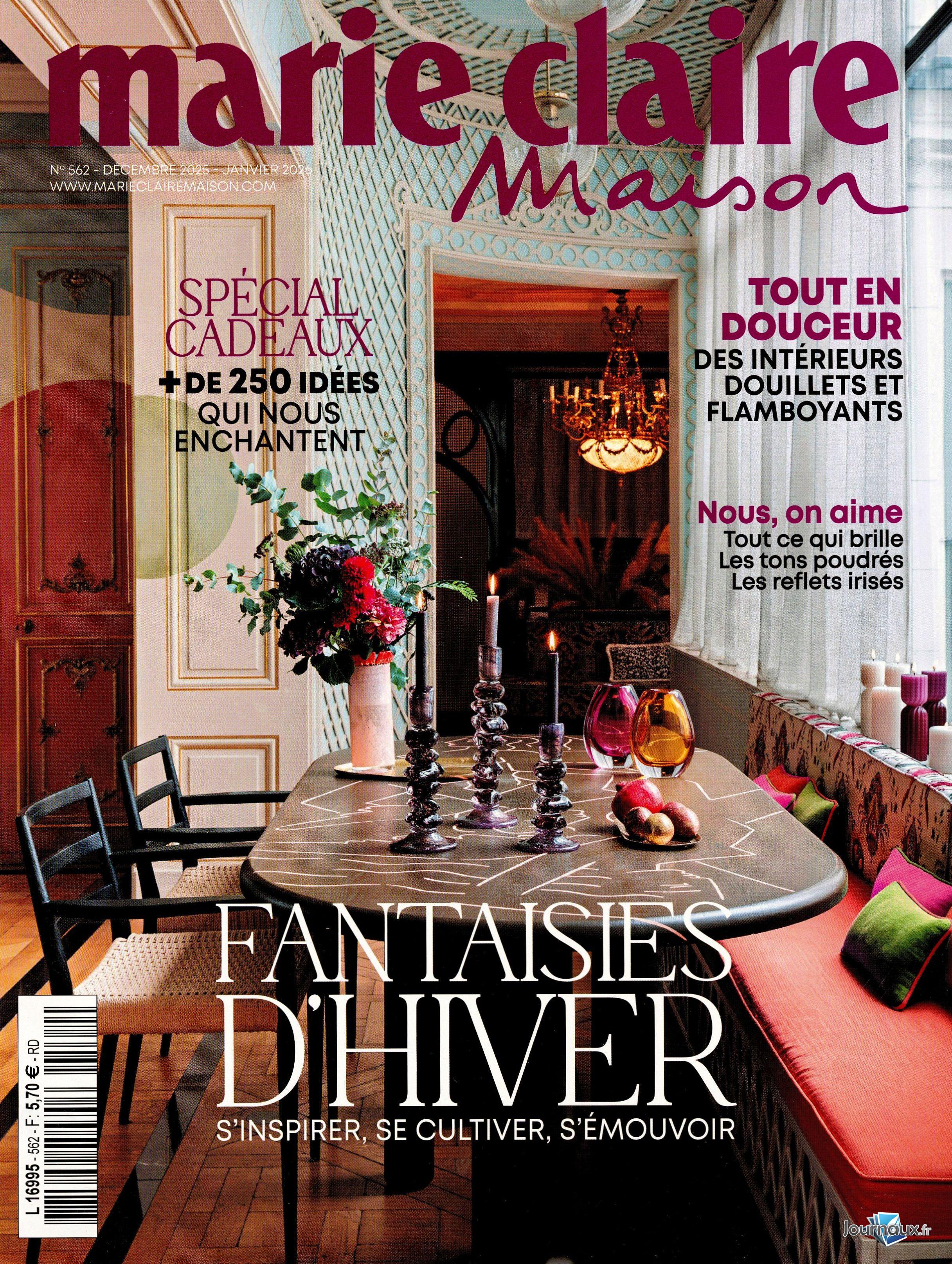 Marie Claire Maison n° 562 2025-11-20