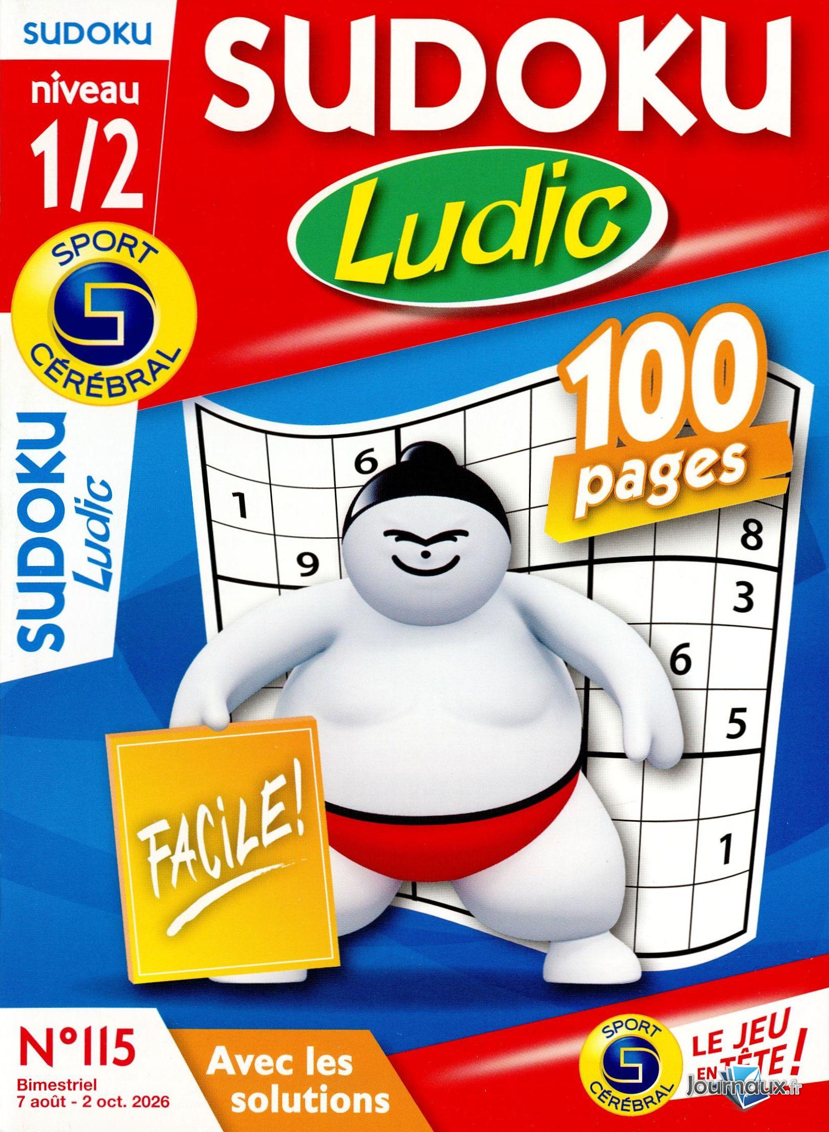 SC Sudoku Ludic Niv 1/2 n° 115 2026-08-07