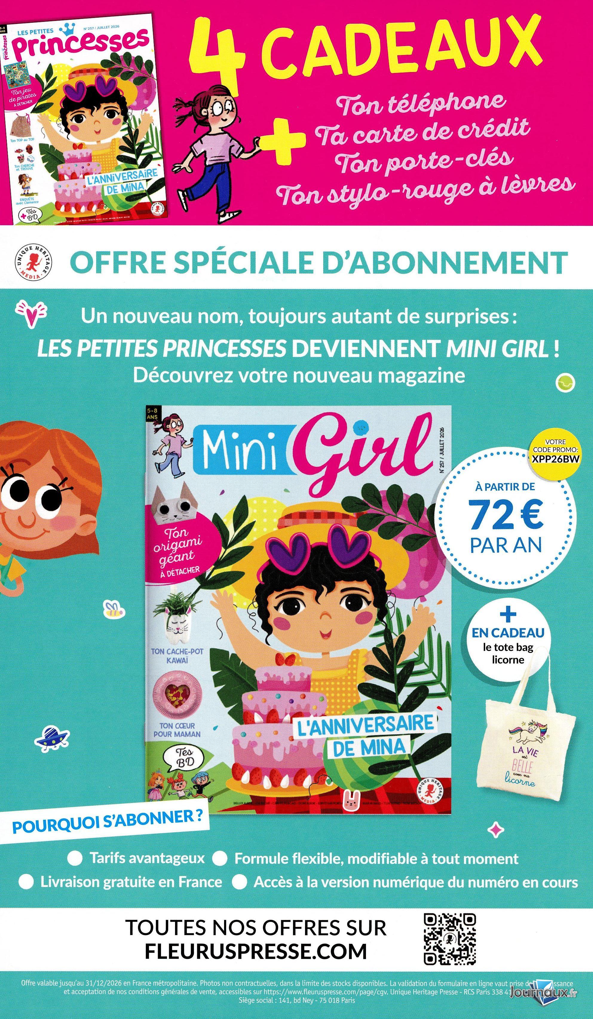 Les Petites Princesses n° 257 2026-06-25