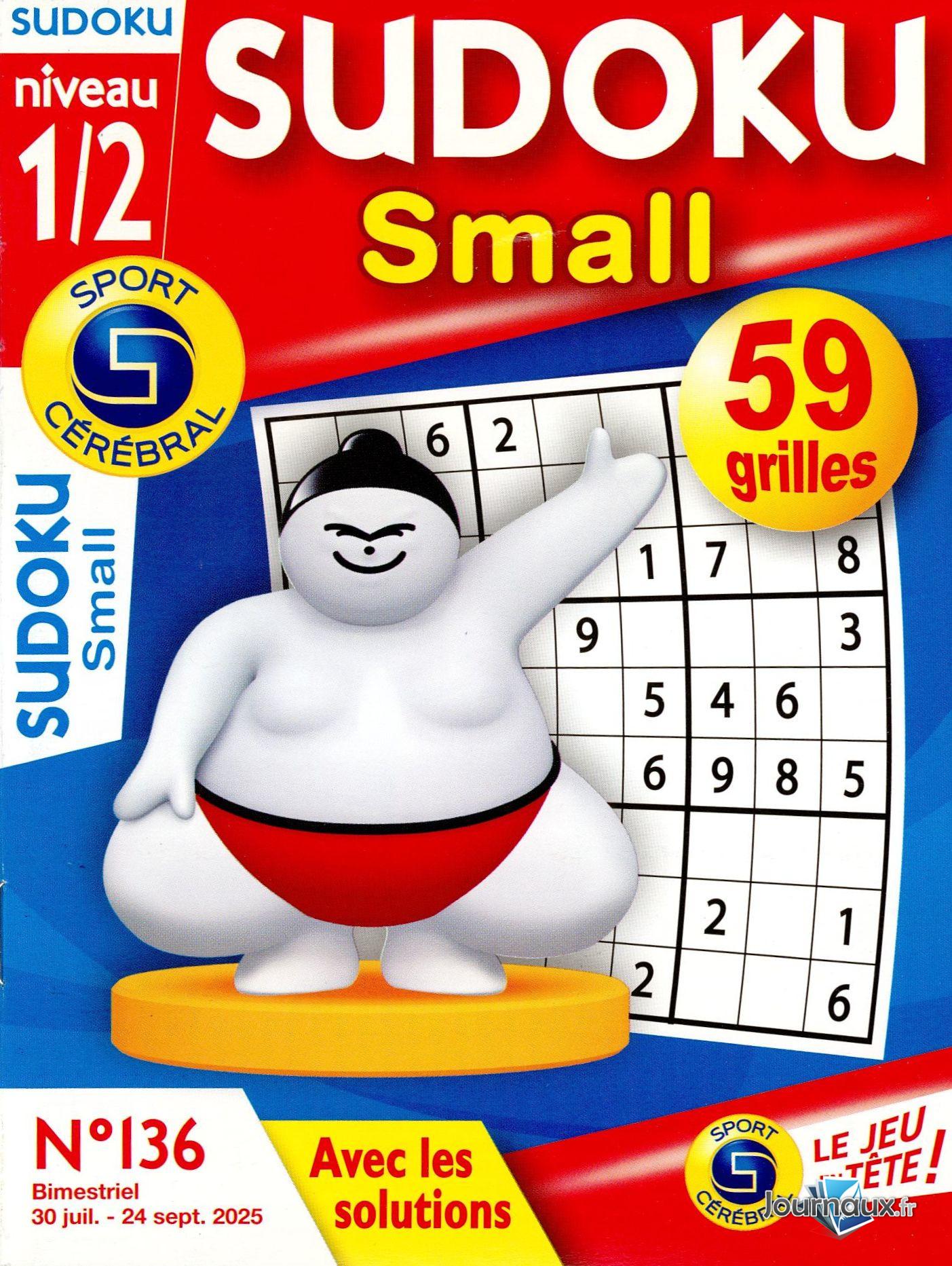 SC Sudoku Small Niv 1/2 n° 136 2025-07-30