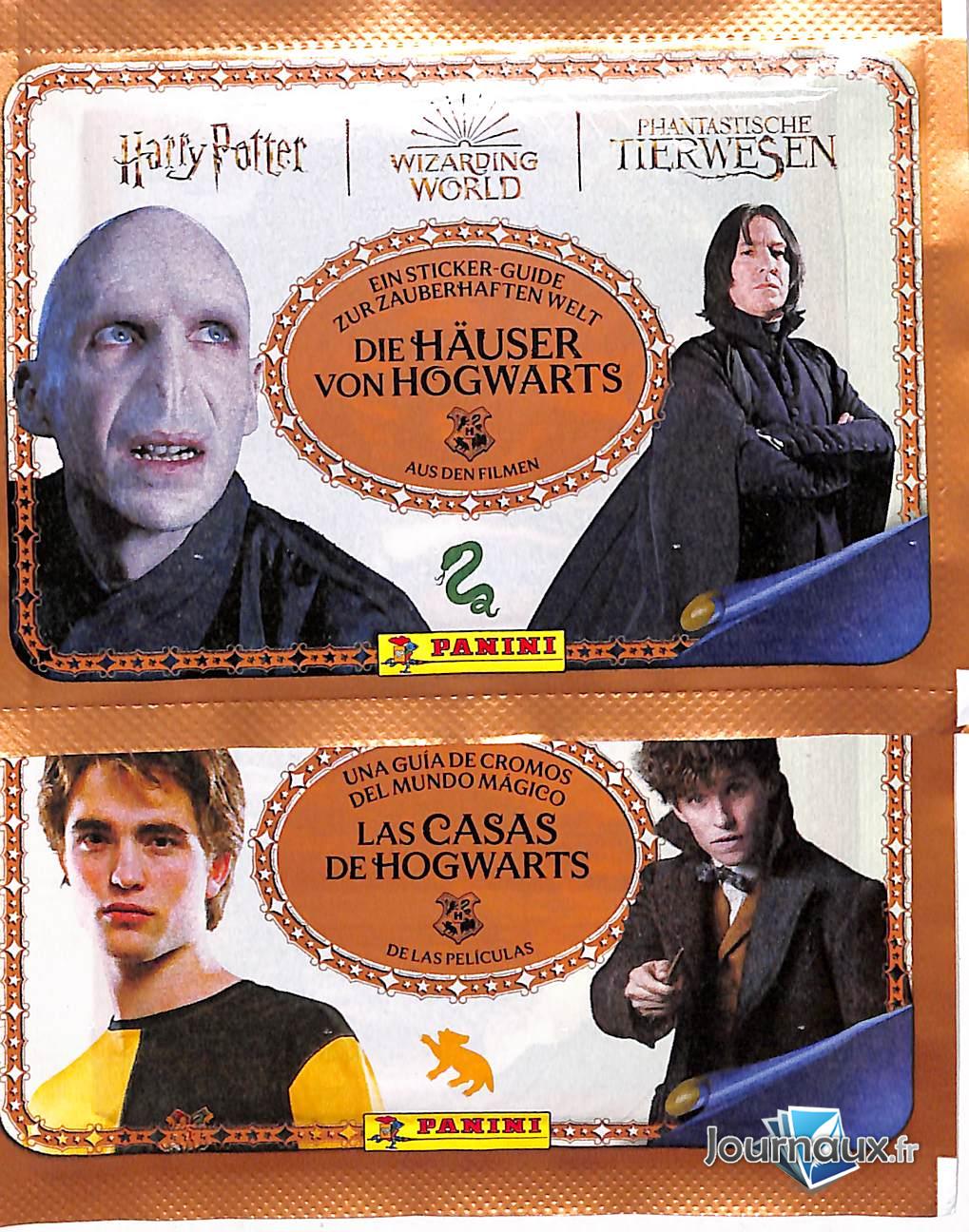 Album Les Maisons de Poudlard Panini Pack n° 1 2022-09-16