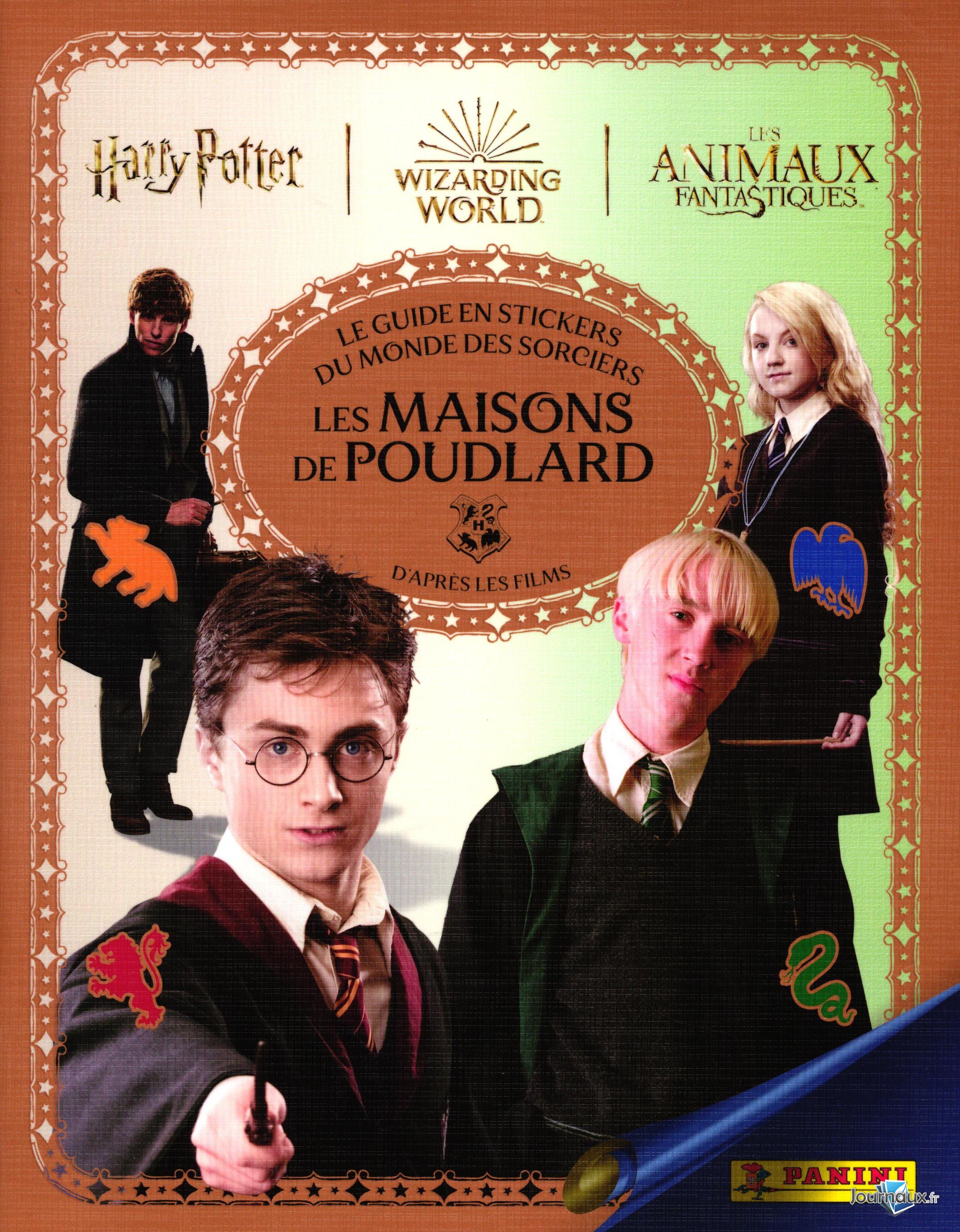 Album Les Maisons de Poudlard Panini Pack n° 1 2022-09-16