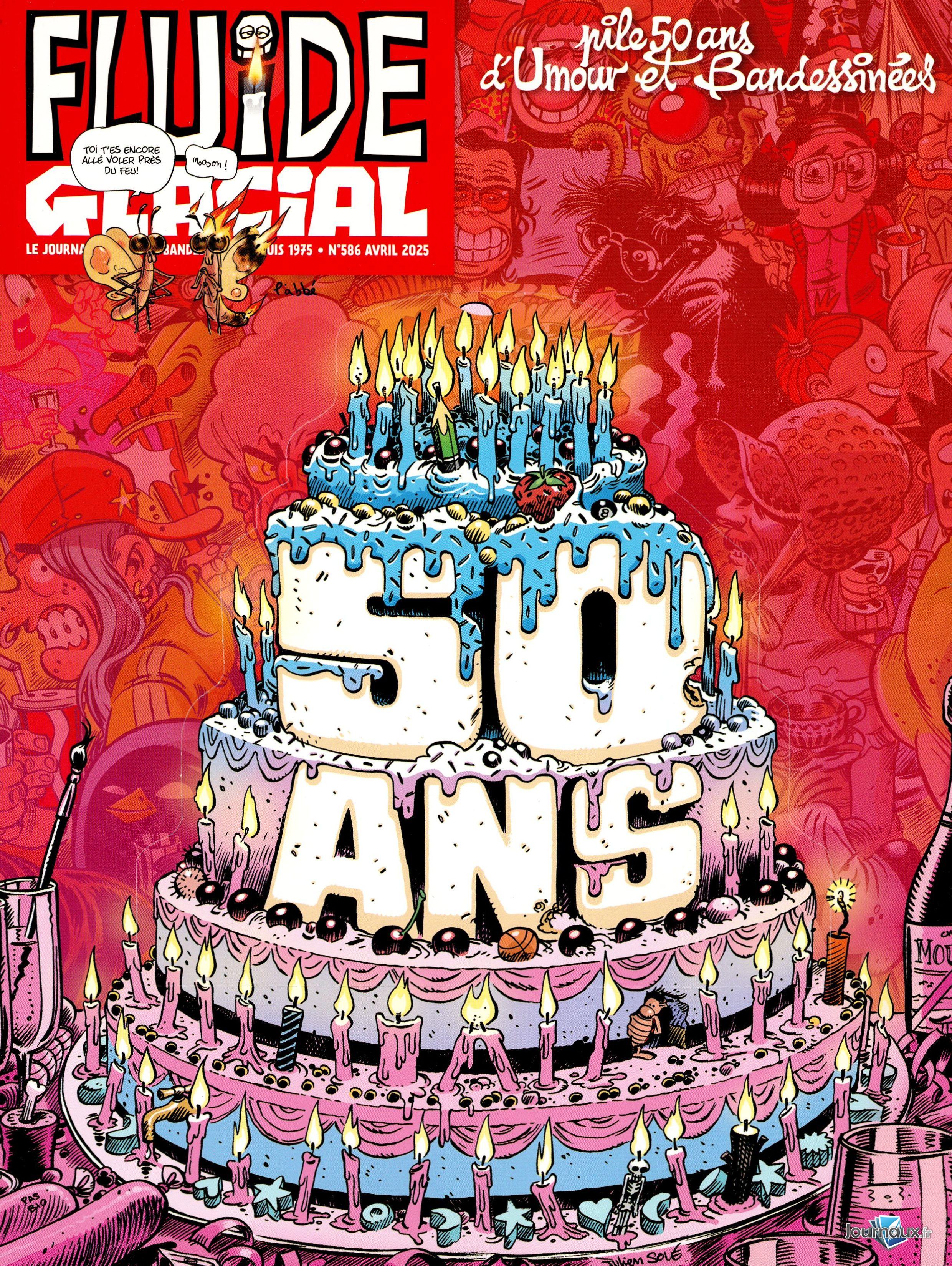 Fluide Glacial - Pack Anniversaire 50 Ans n° 586 2025-03-28