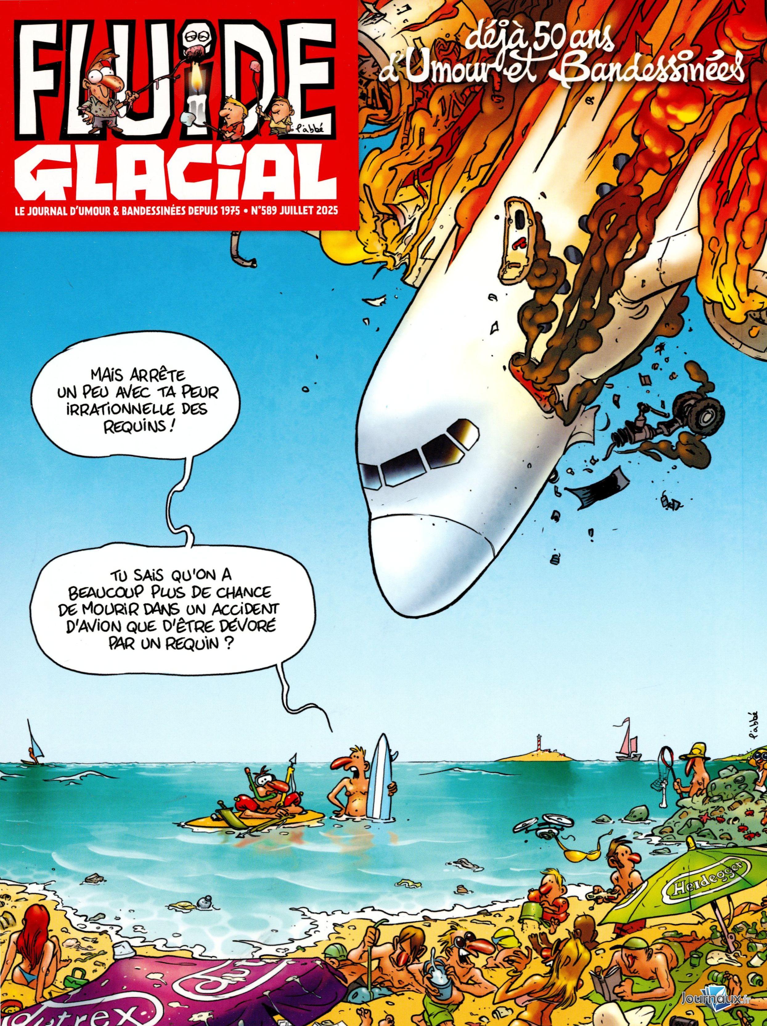 Fluide Glacial - Pack Anniversaire 50 Ans n° 589 2025-07-03