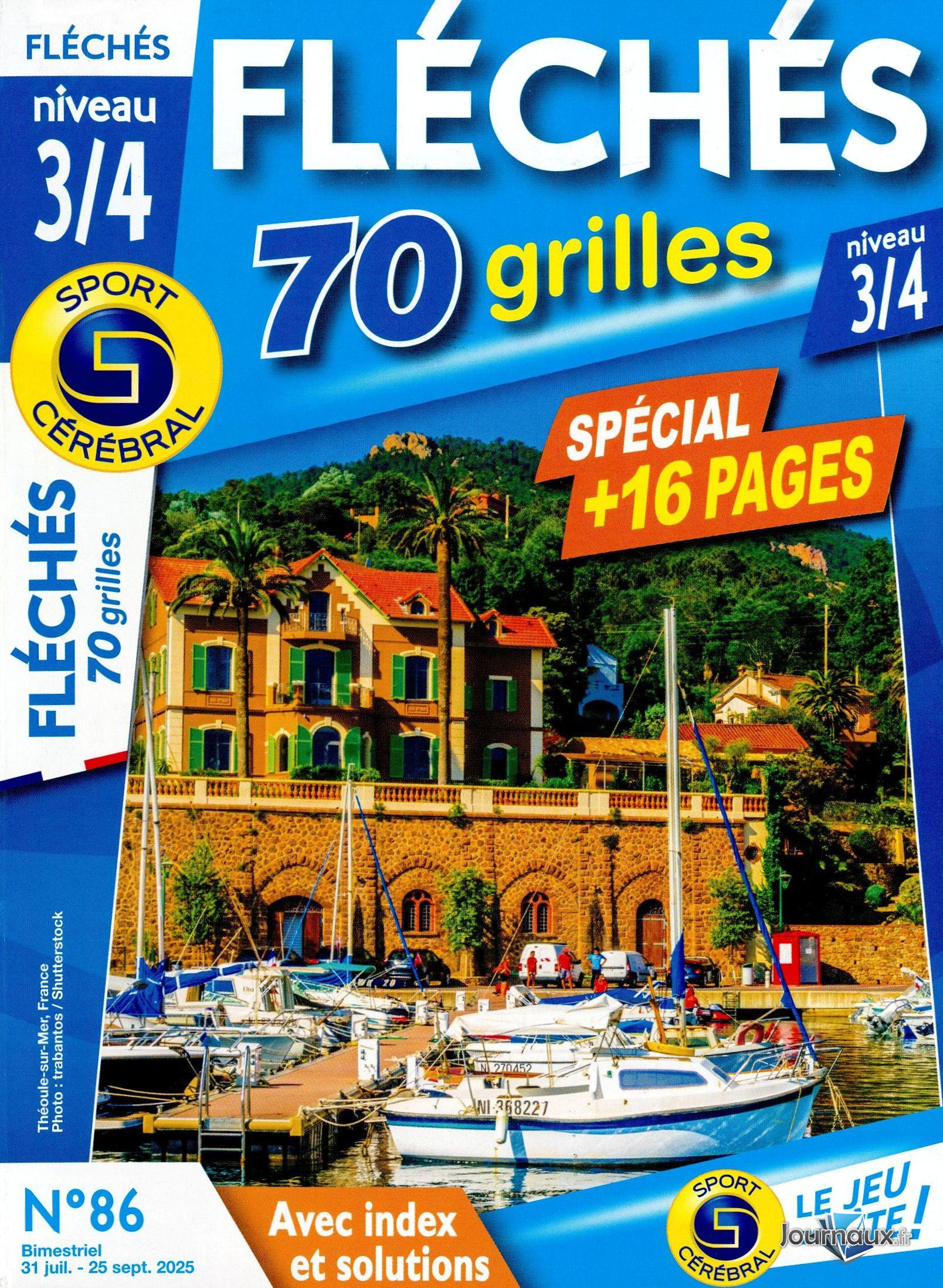 SC Fléchés 70 grilles Niveau 3/4  n° 86 2025-07-30