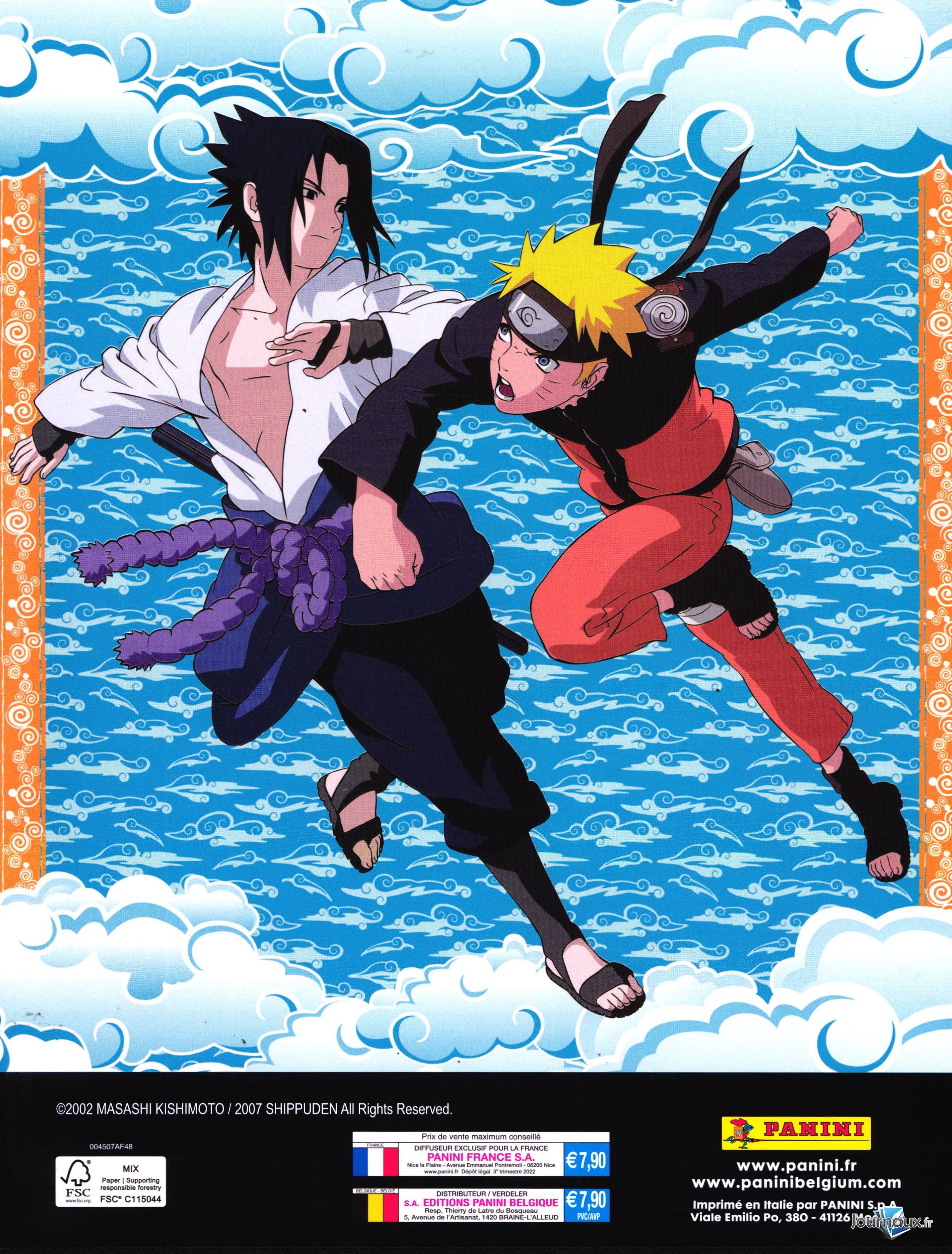 Panini Classeur Naruto + 3 pochettes (24 cartes) n° 1 2022-11-25