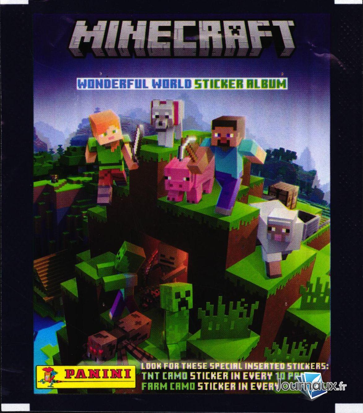 Mindcraft 4 Pochettes + album Panini n° 1 2022-10-08