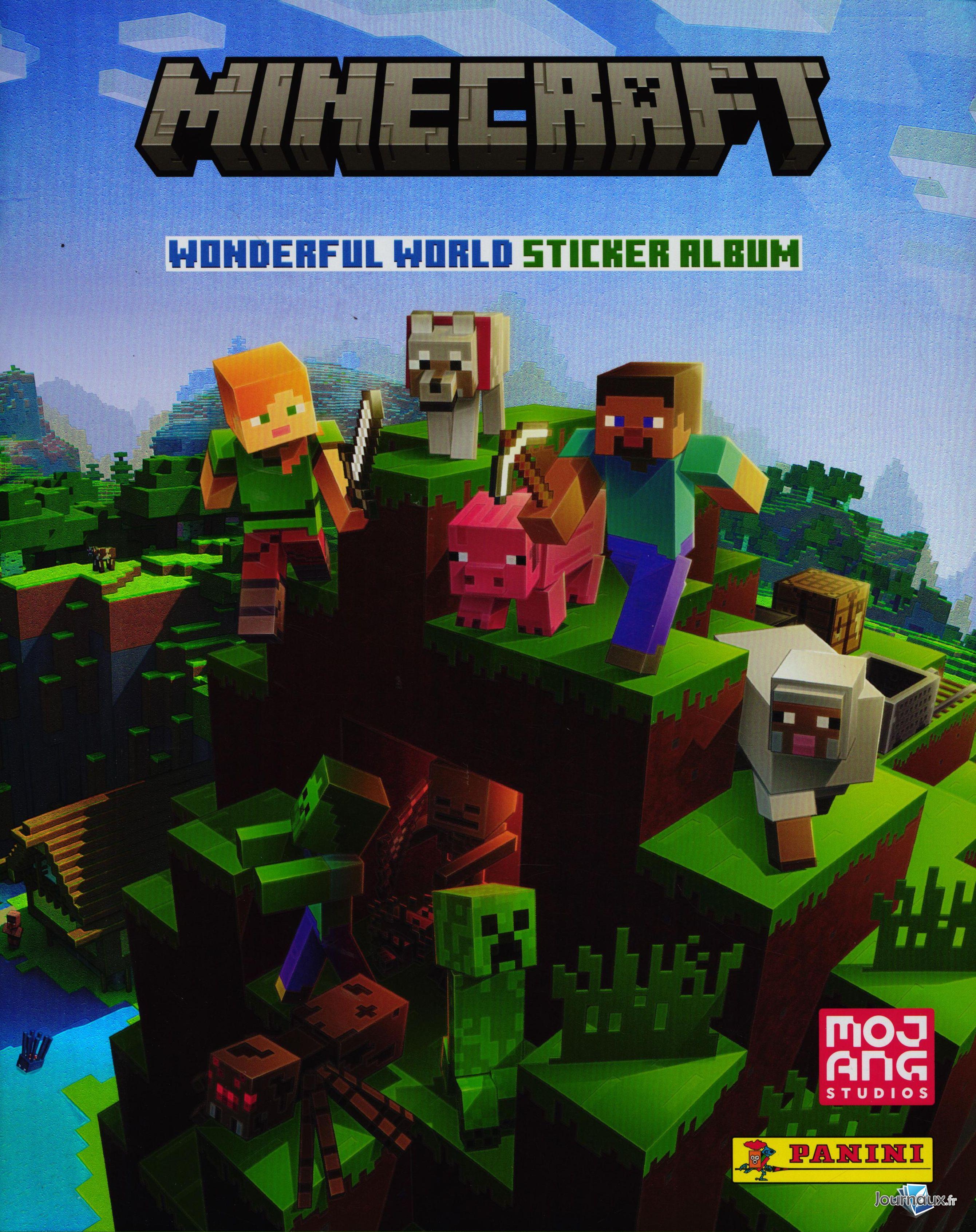 Mindcraft 4 Pochettes + album Panini n° 1 2022-10-08