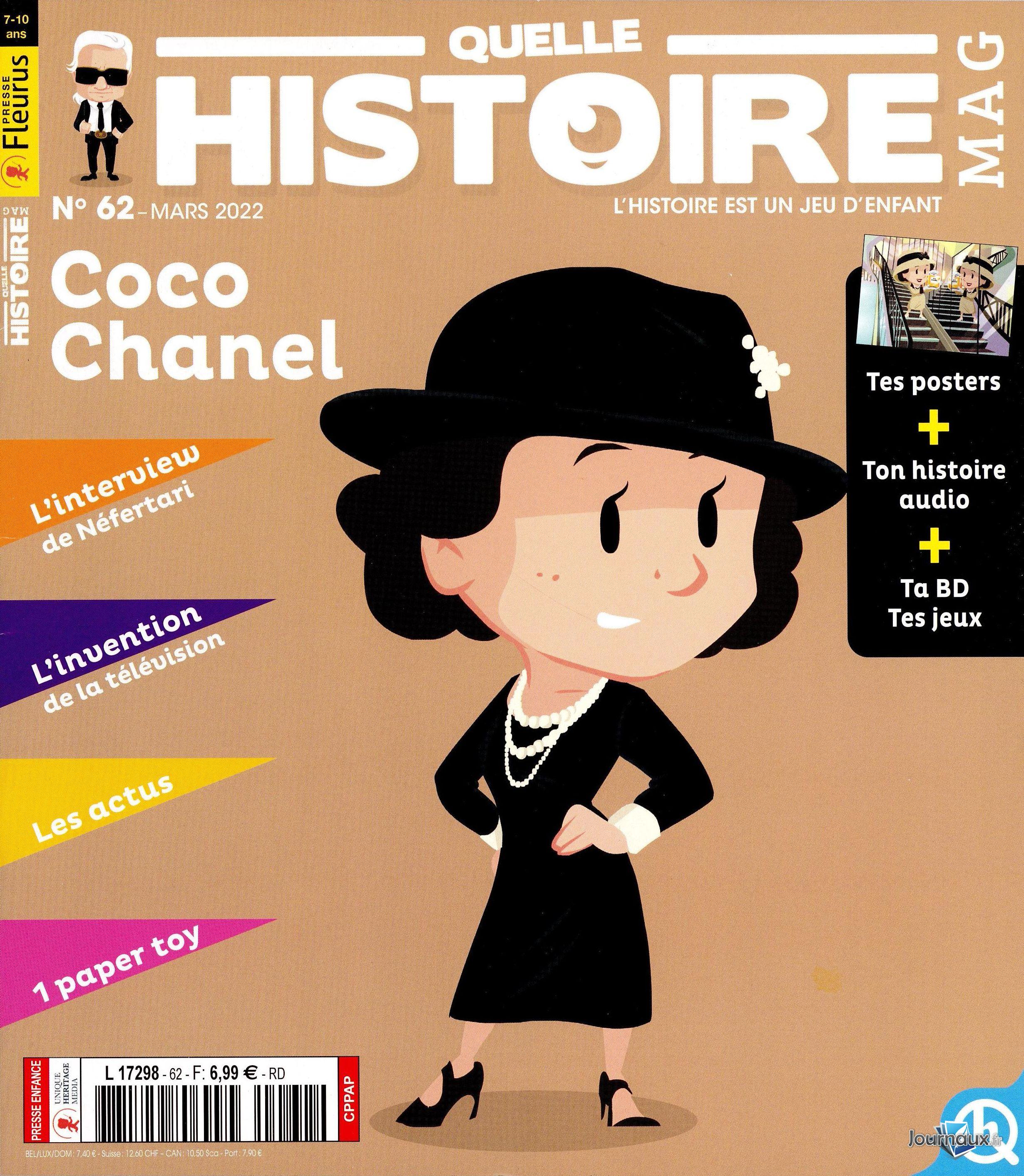Offre Spéciale Quelle Histoire Mag 2 Magazines n° 62 2022-02-25