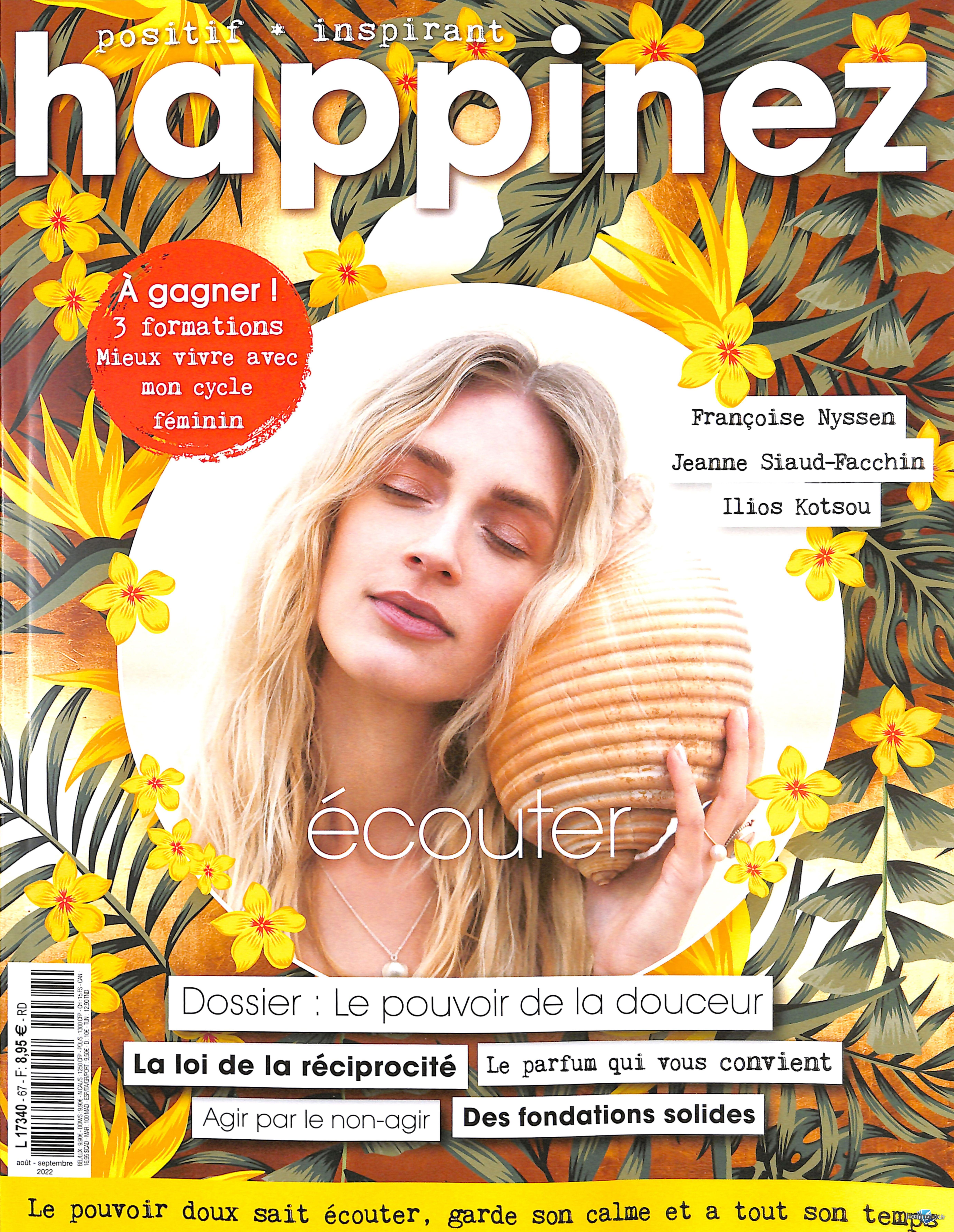 Happinez + mousse de douche (édition limitée) n° 67 2022-07-27