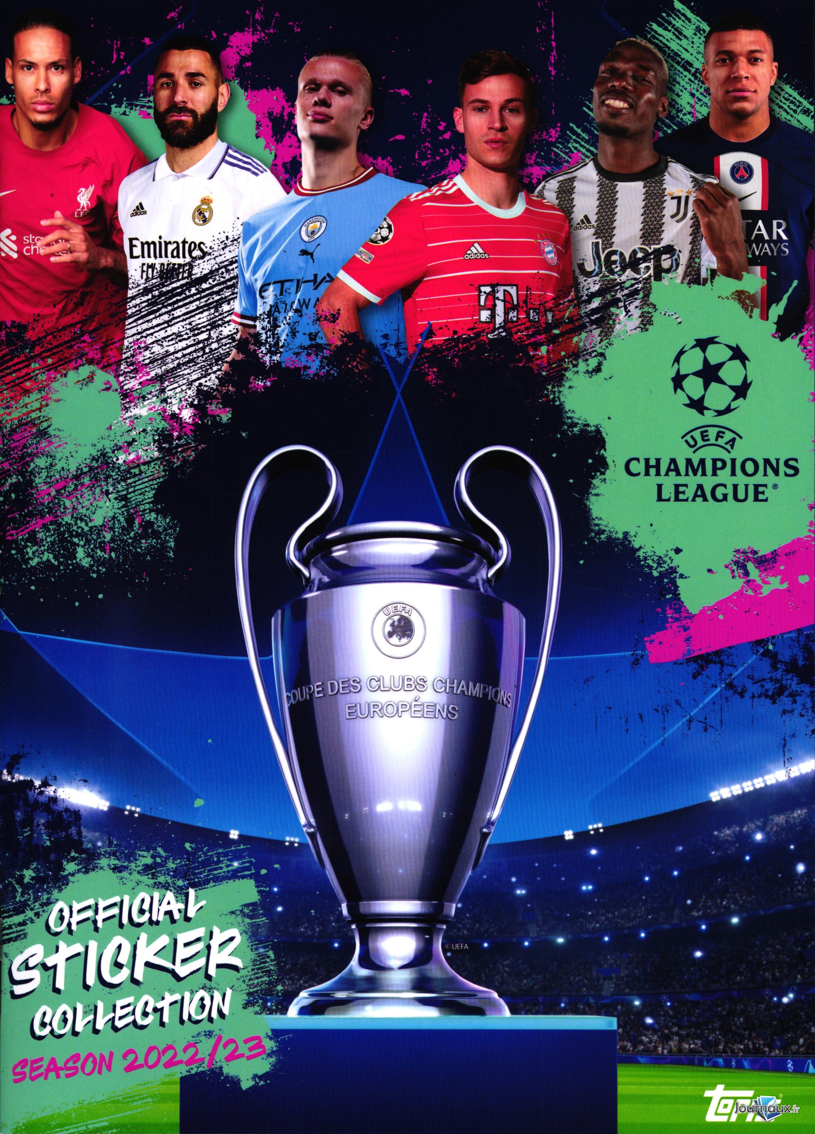 Stickers Champion League 22/23 - Kit de démarrage n° 1 2022-10-14