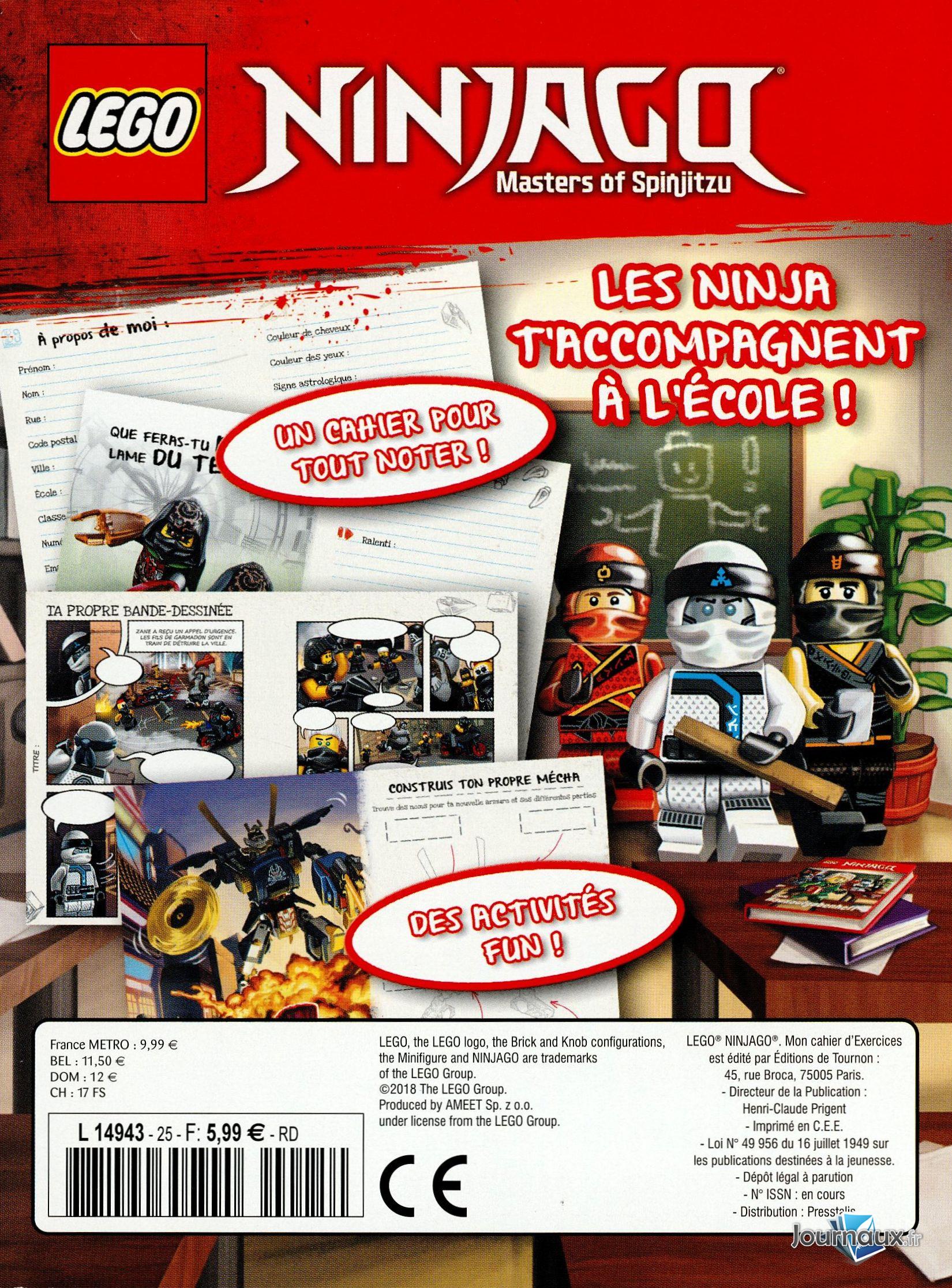 Lego Ninjago n° 5 2026-07-31