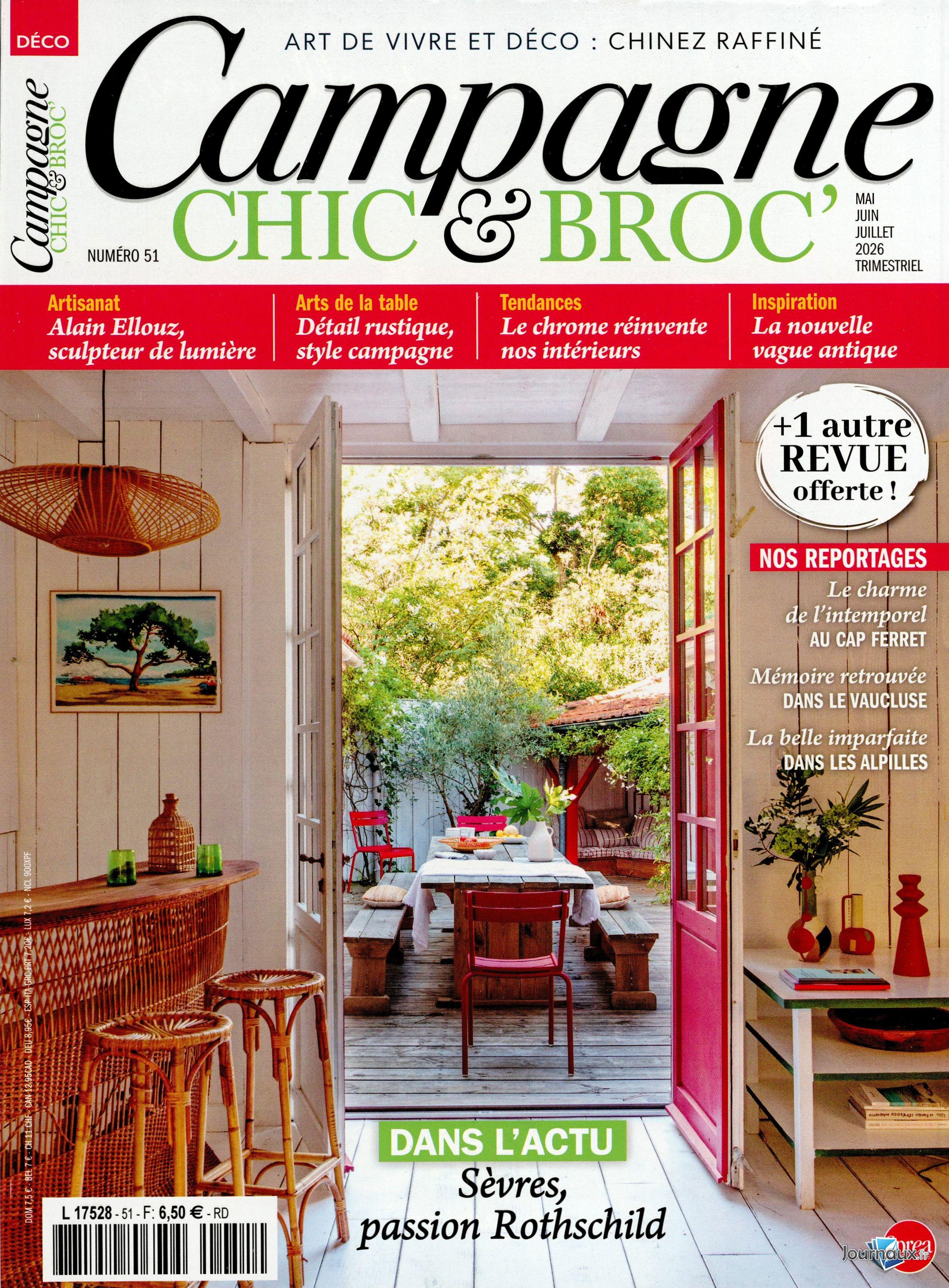 Campagne Chic & Broc' + Revue offerte n° 51 2026-06-02