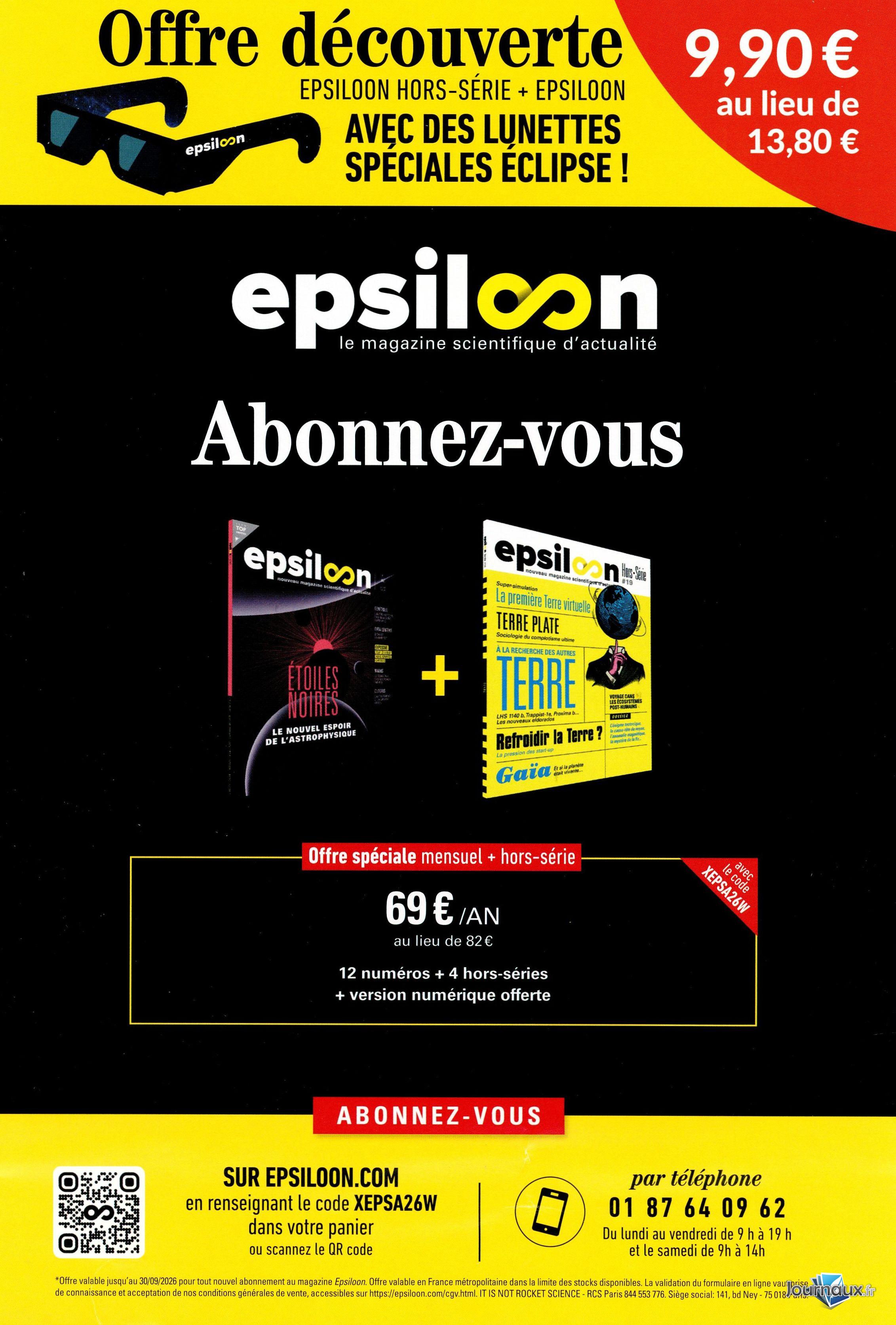 Epsiloon Hors-Série + Epsiloon n° 19 2026-07-02