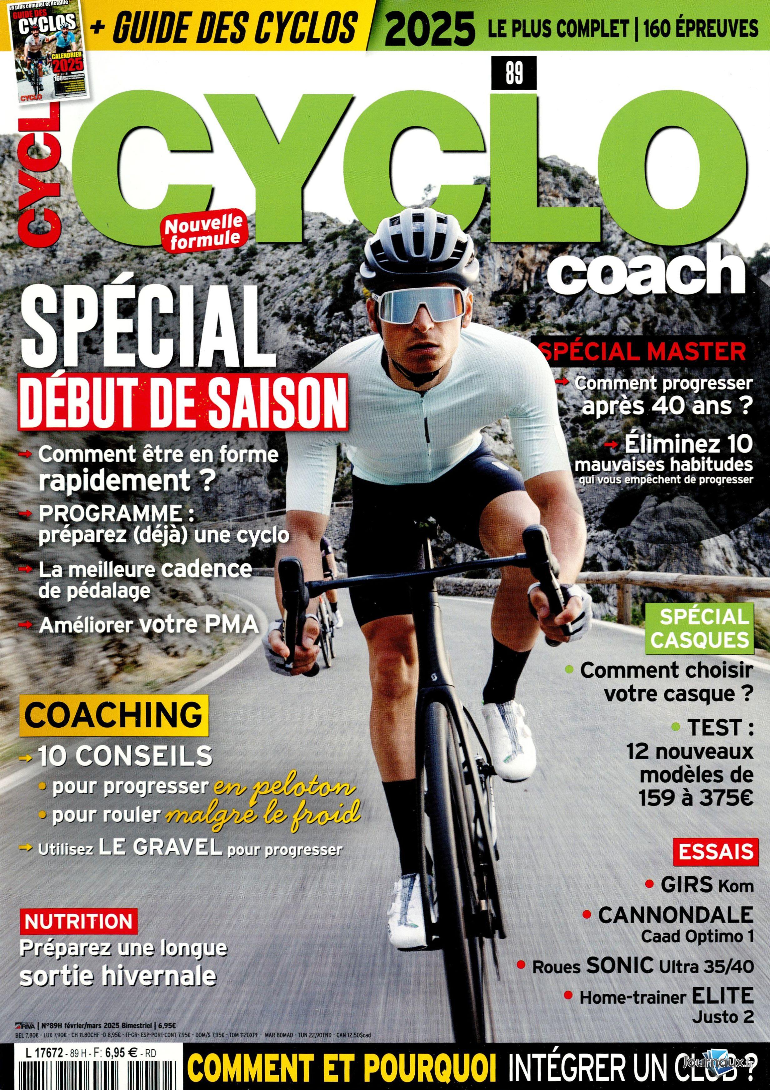 CycloCoach + Guide 2025 n° 89 2025-01-15
