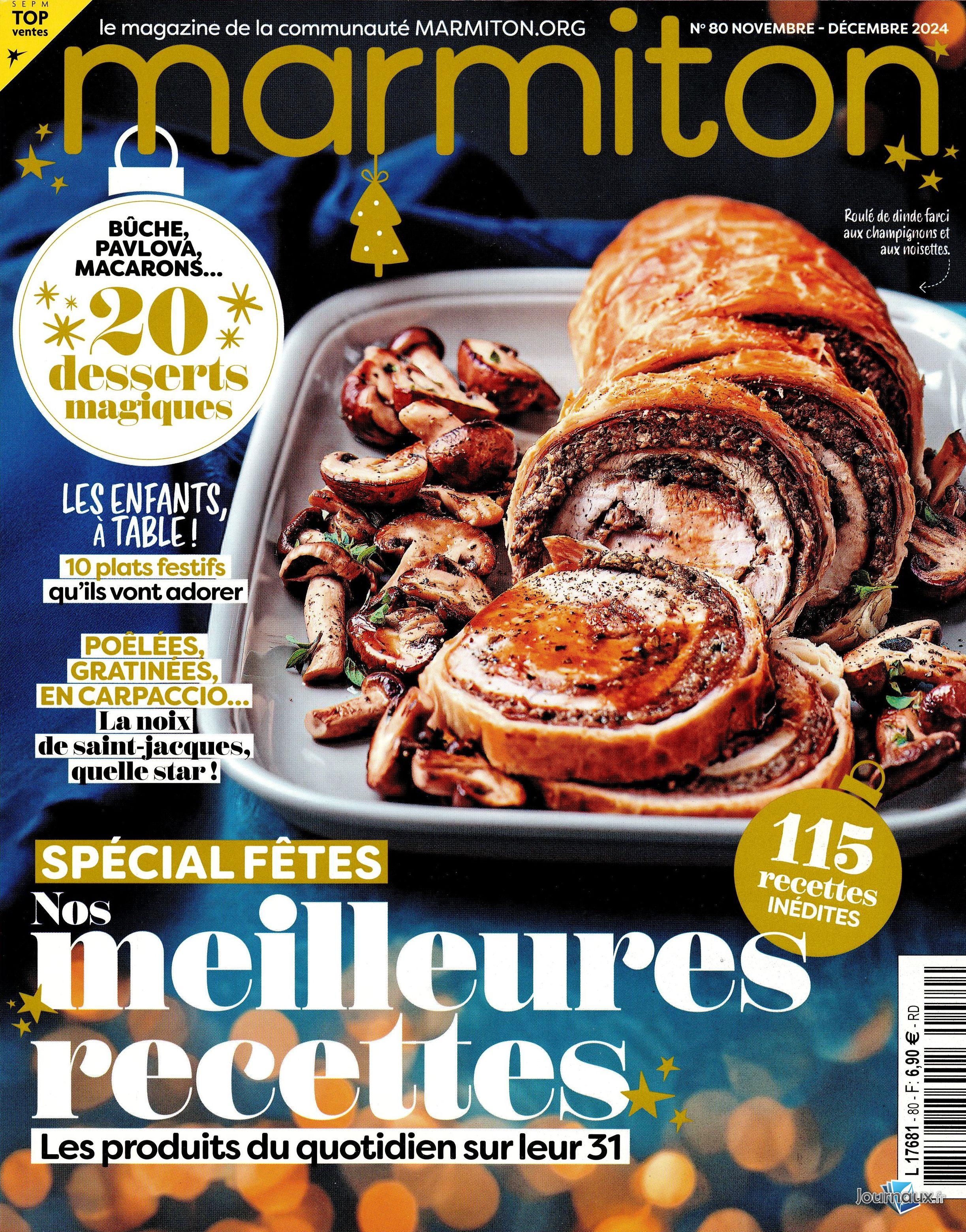 Marmiton + Marmiton Hors-Série n° 80 2024-11-08