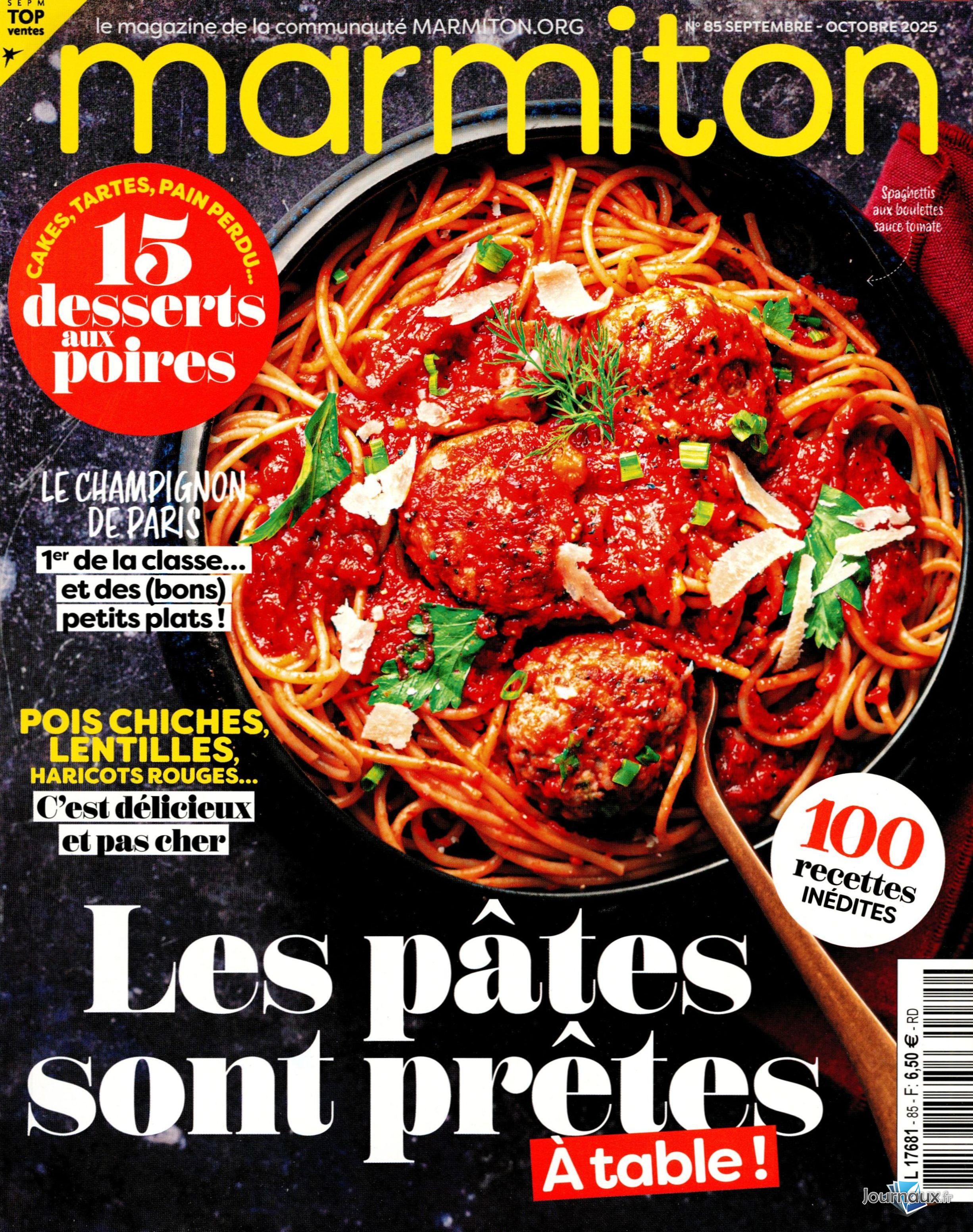 Marmiton + Marmiton Hors-Série n° 85 2025-09-05