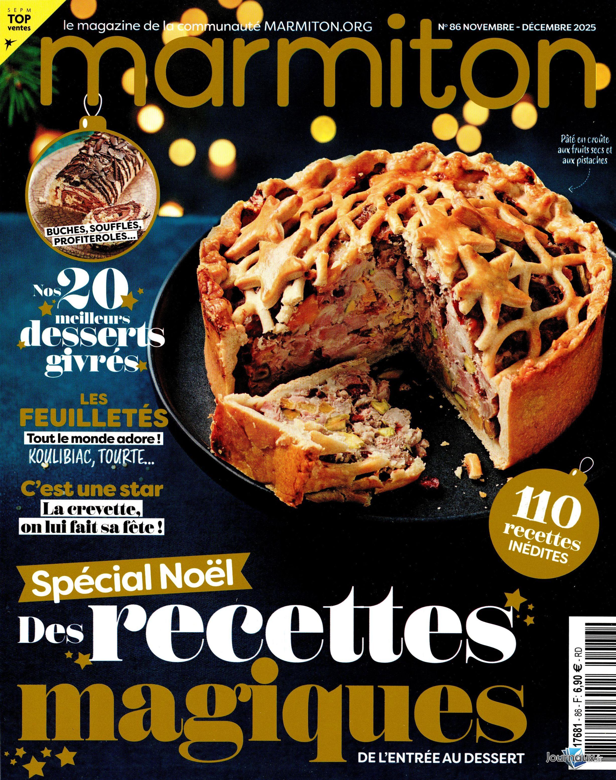 Marmiton + Marmiton Hors-Série n° 86 2025-11-13