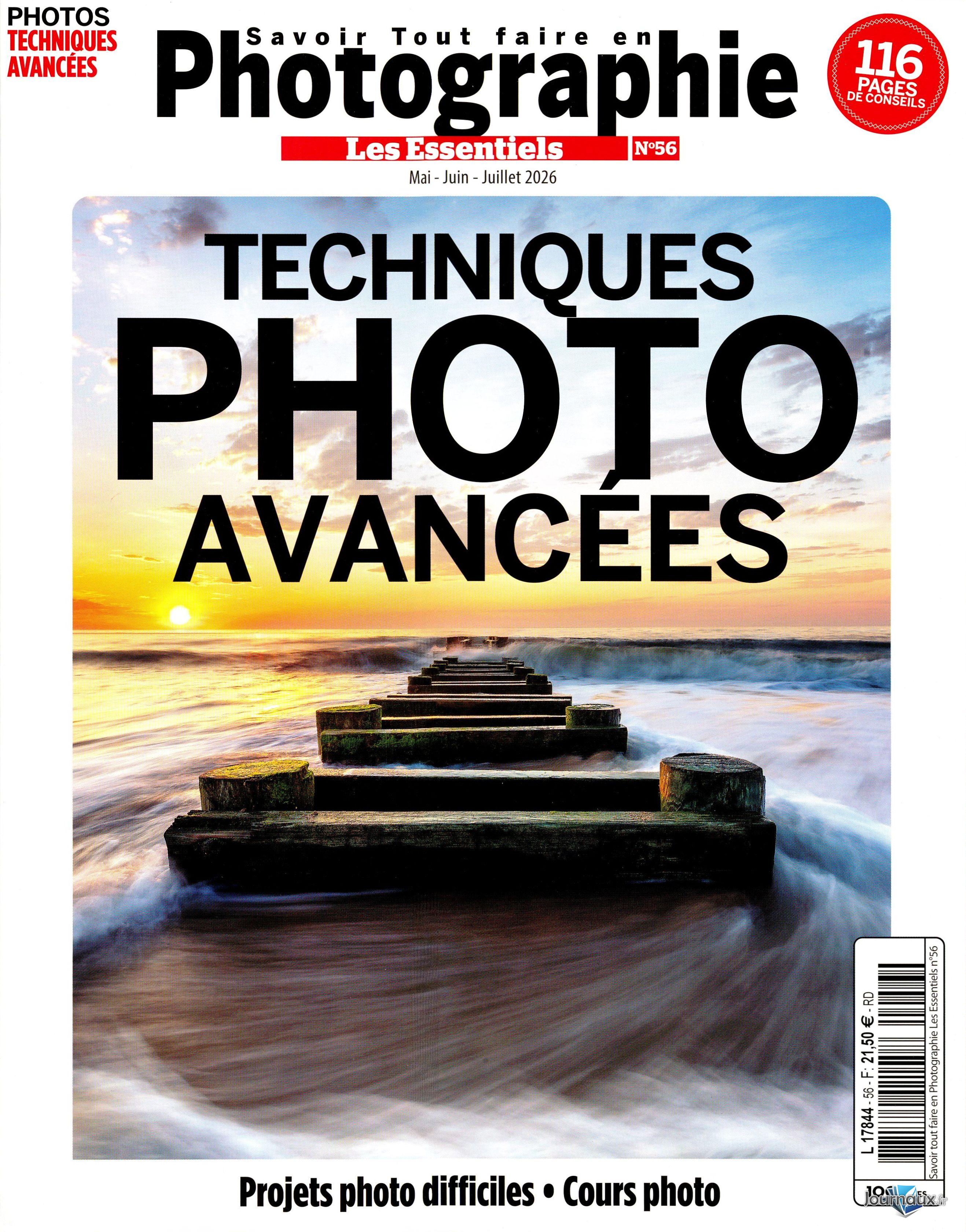 Offre Savoir Tout Faire en Photographie Les Essentiels + Livre n° 56 2026-05-13