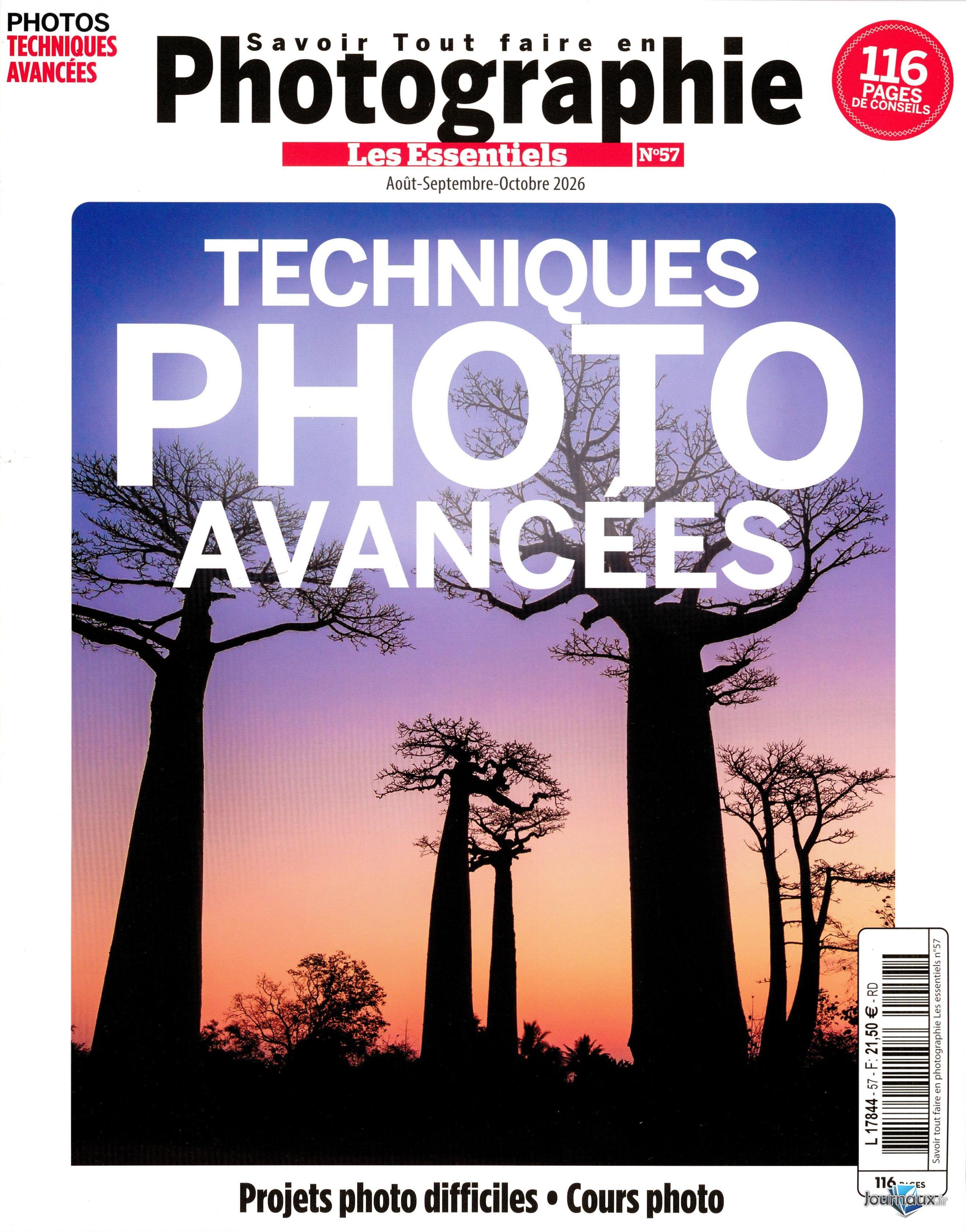 Offre Savoir Tout Faire en Photographie Les Essentiels + Livre n° 57 2026-08-13