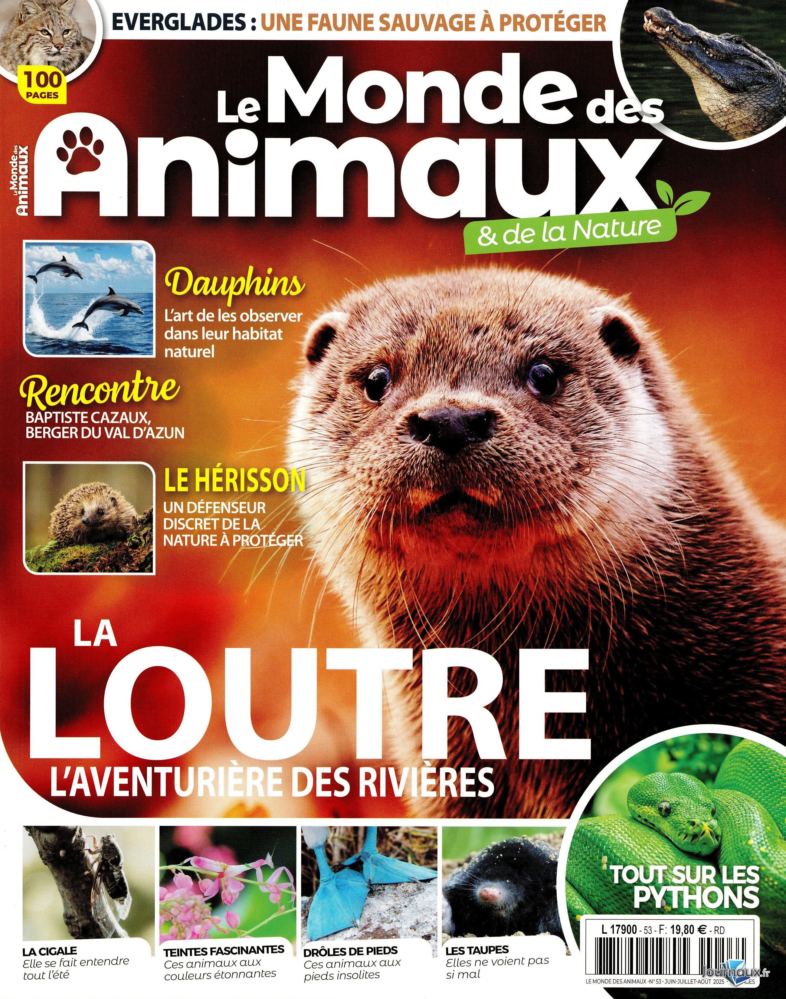 Le Monde des Animaux (Pack) n° 53 2025-06-17