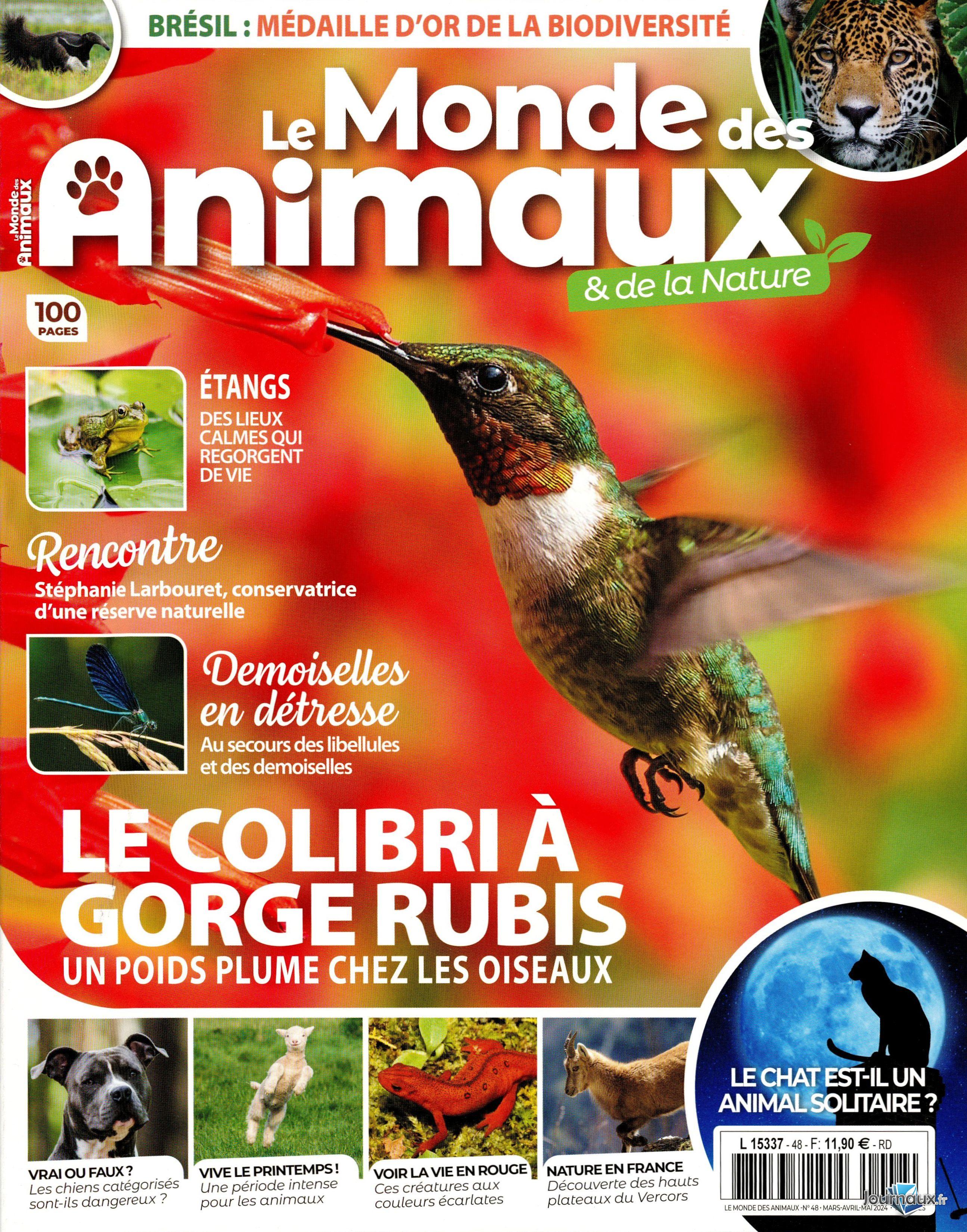 Le Monde des Animaux (Pack) n° 56 2026-03-07