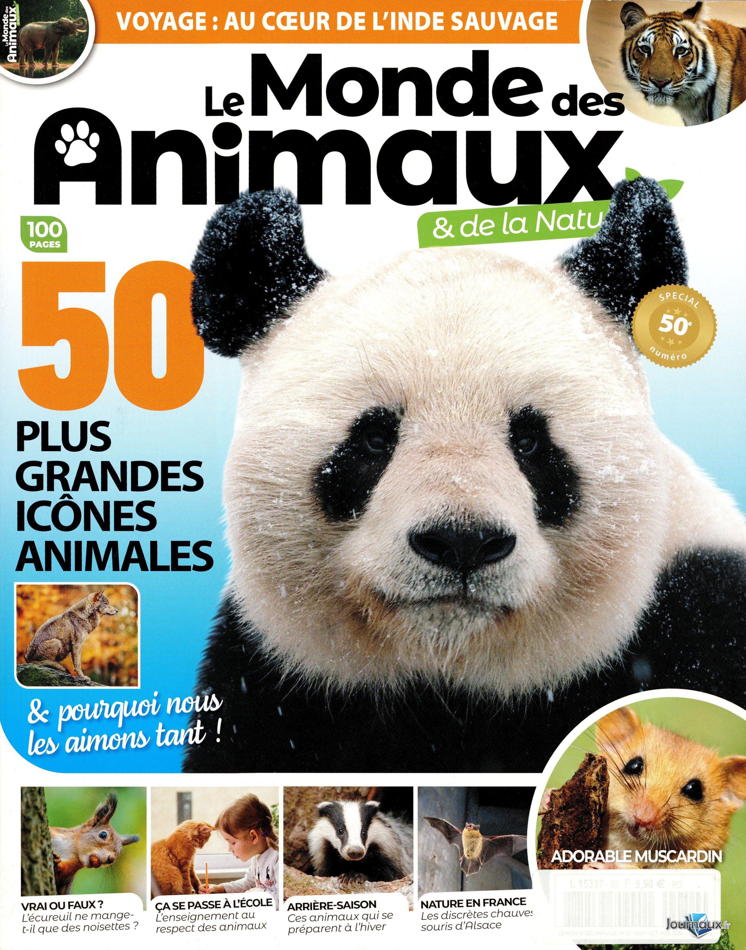Le Monde des Animaux (Pack) n° 56 2026-03-07